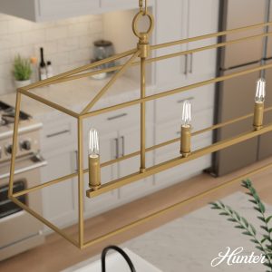 Fair Oaks 4 Light Linear Chandelier