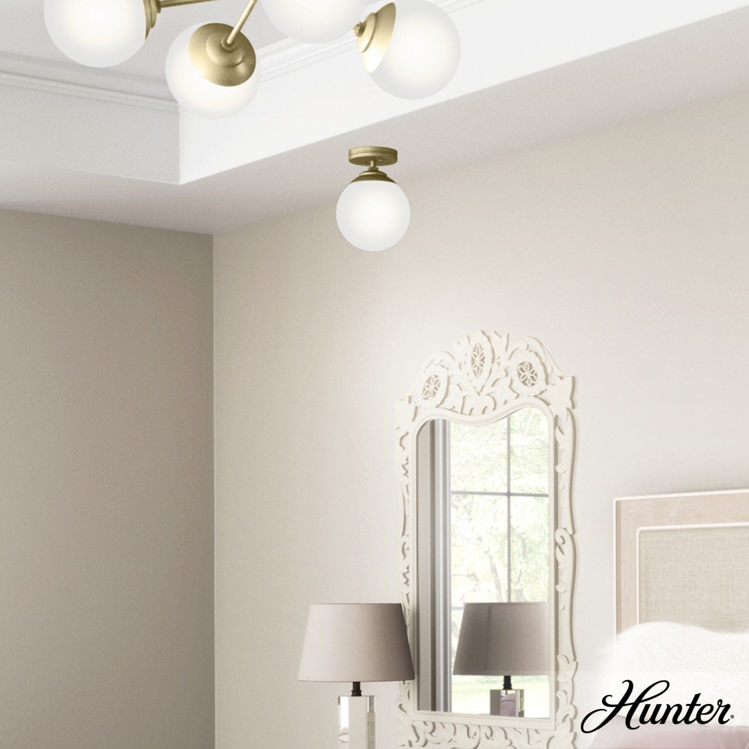 Hepburn 1 Light Semi-Flush Mount - Image 4