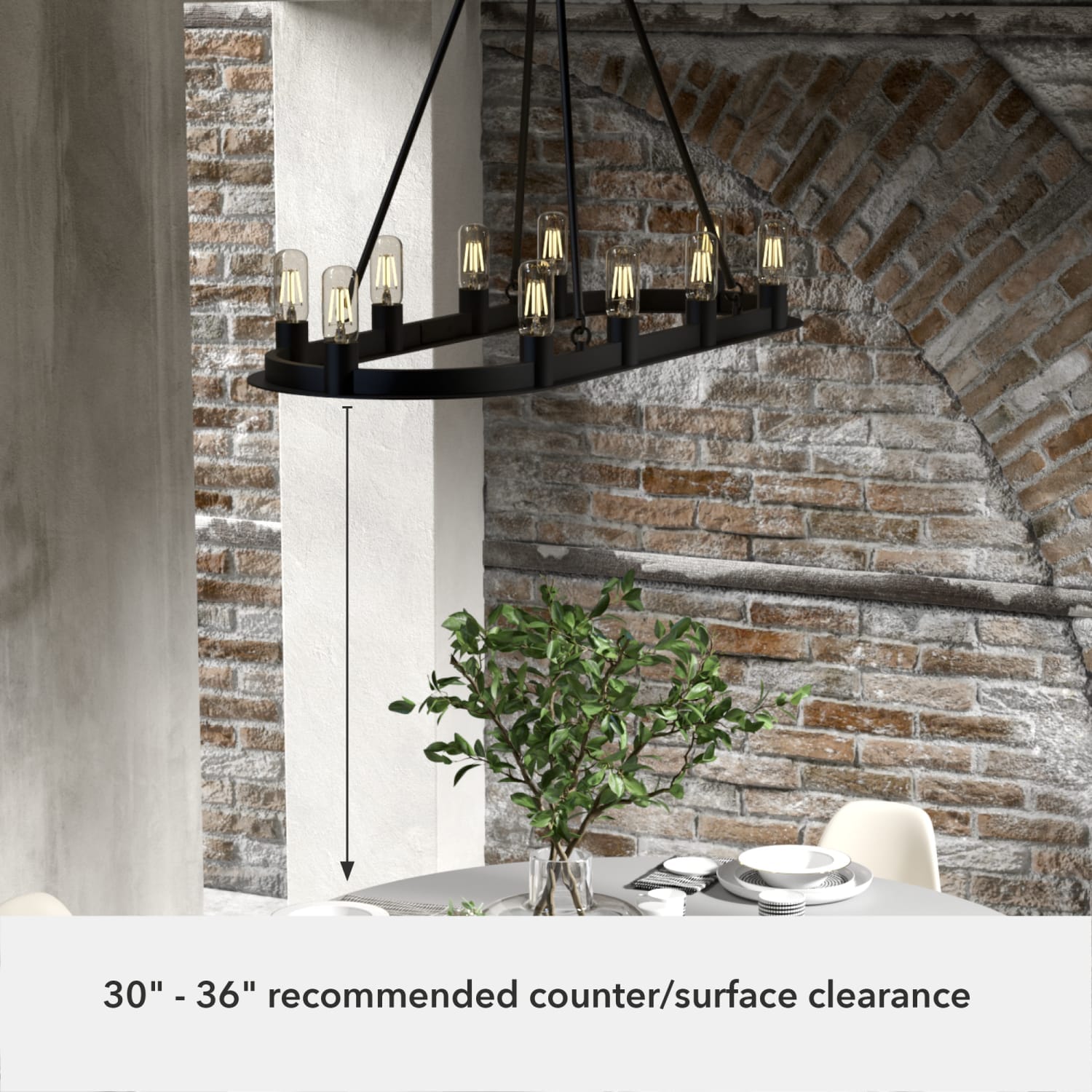 Saddlewood 10 Light Chandelier - Image 5
