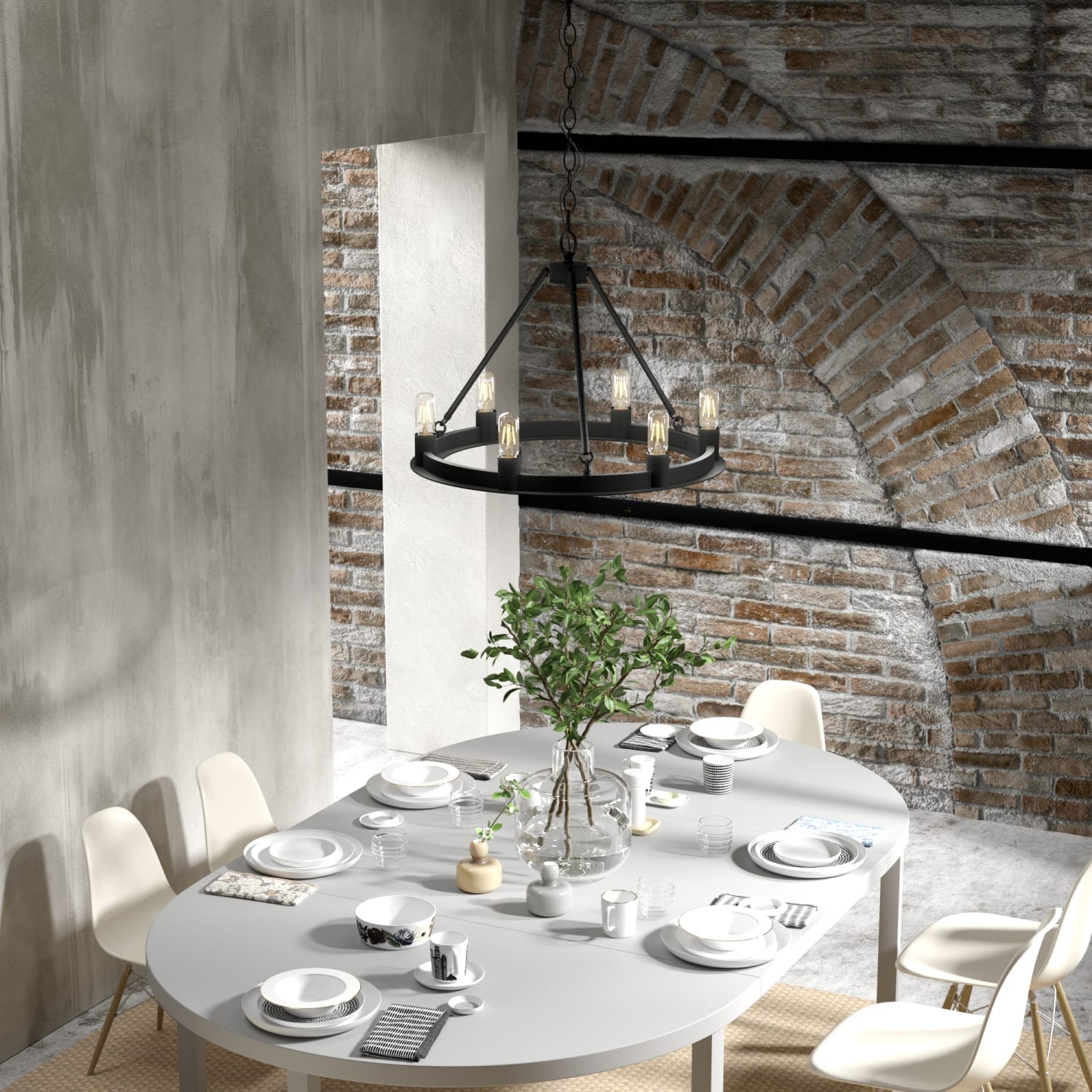 Saddlewood 6 Light Chandelier - Image 2