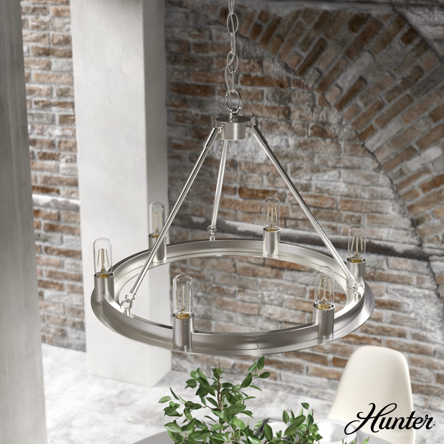 Saddlewood Chandelier 6 Light