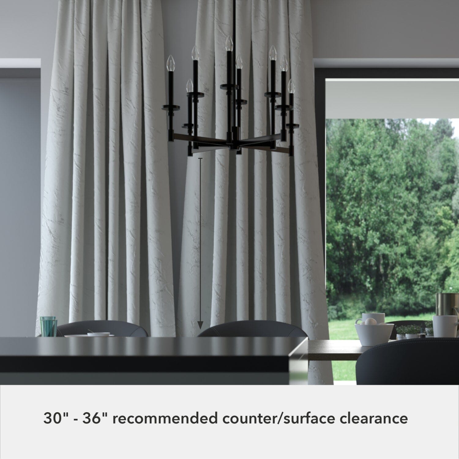 Briargrove 2-Tier 8 Light Chandelier - Image 5