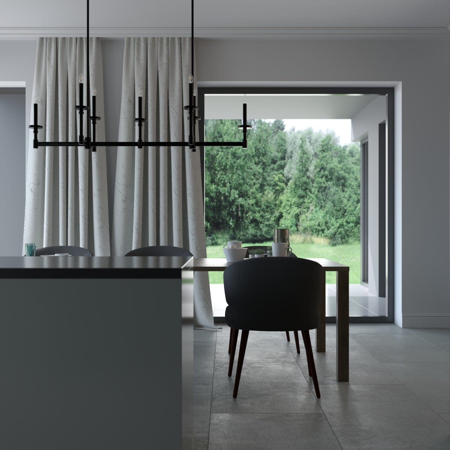 Briargrove 7 Light Linear Chandelier - Image 2