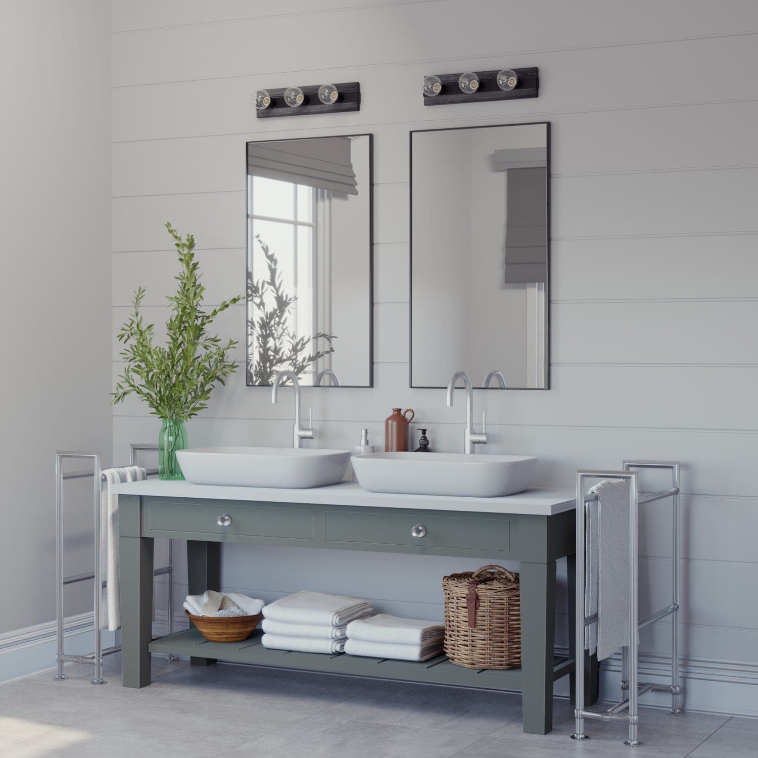 Donelson 3 Light Vanity - Image 2