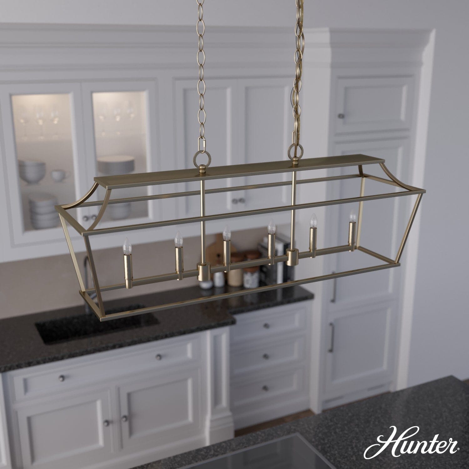 Laurel Ridge 6 Light Linear Chandelier - Image 2