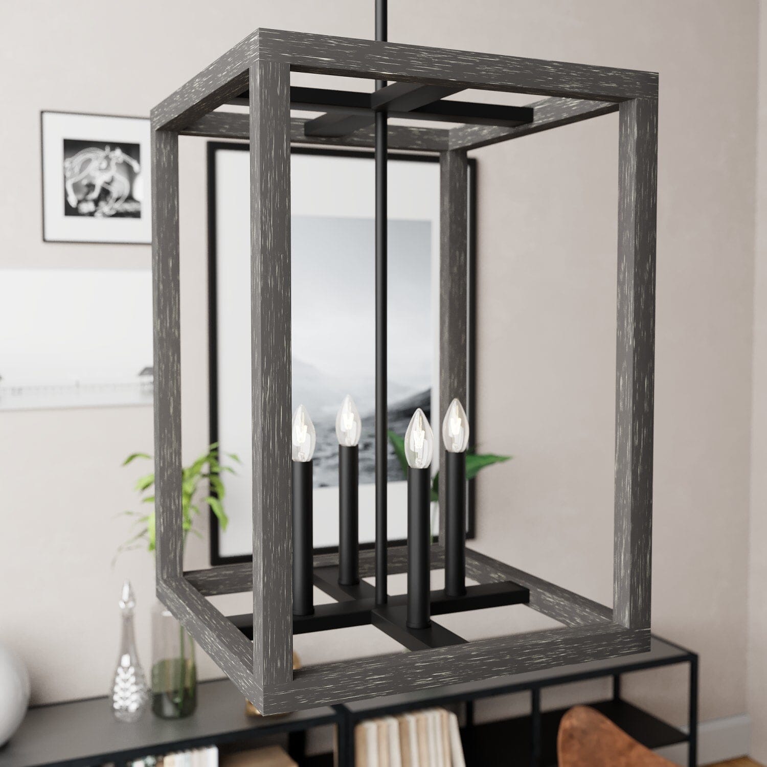 Squire Manor 4 Light Pendant 15 inch - Image 2