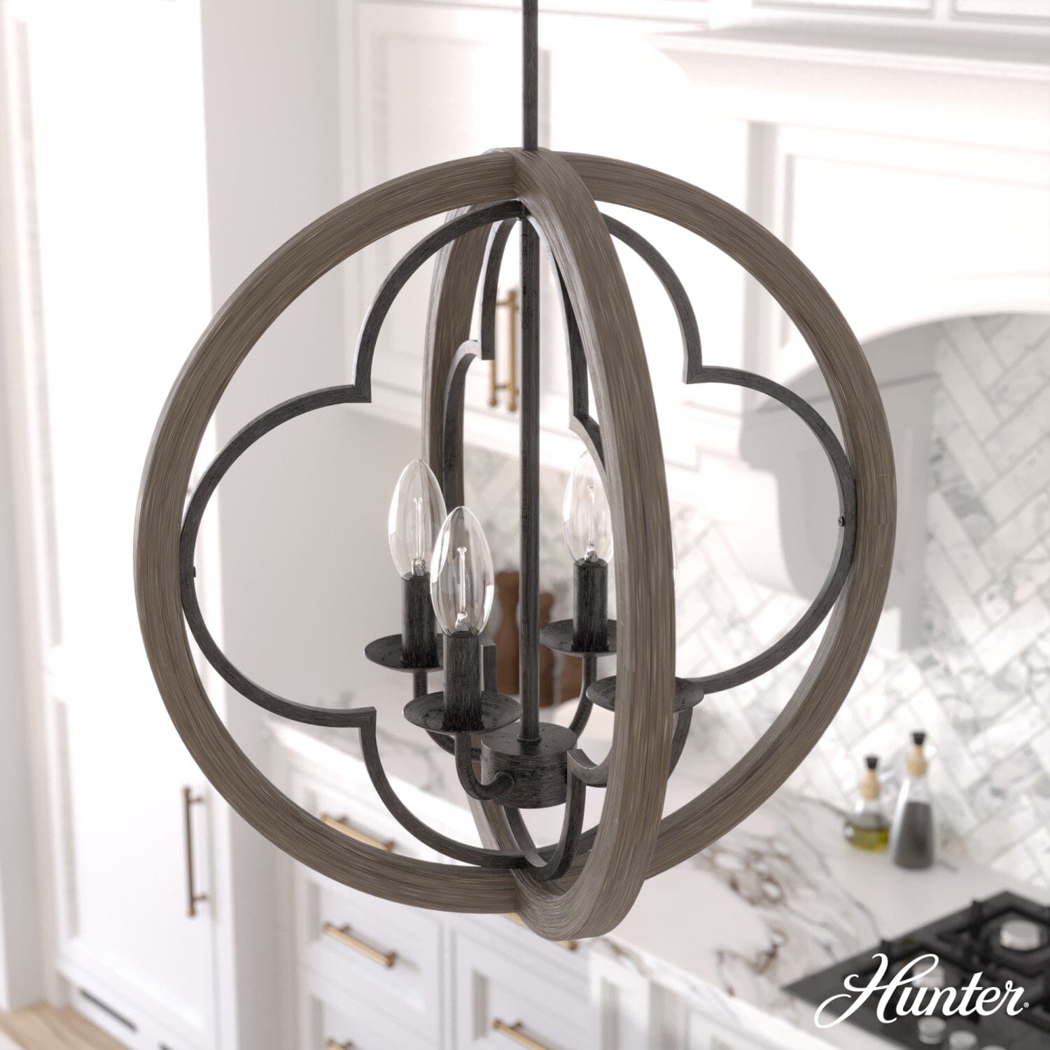 Gablecrest 4 Light Pendant 19 inch