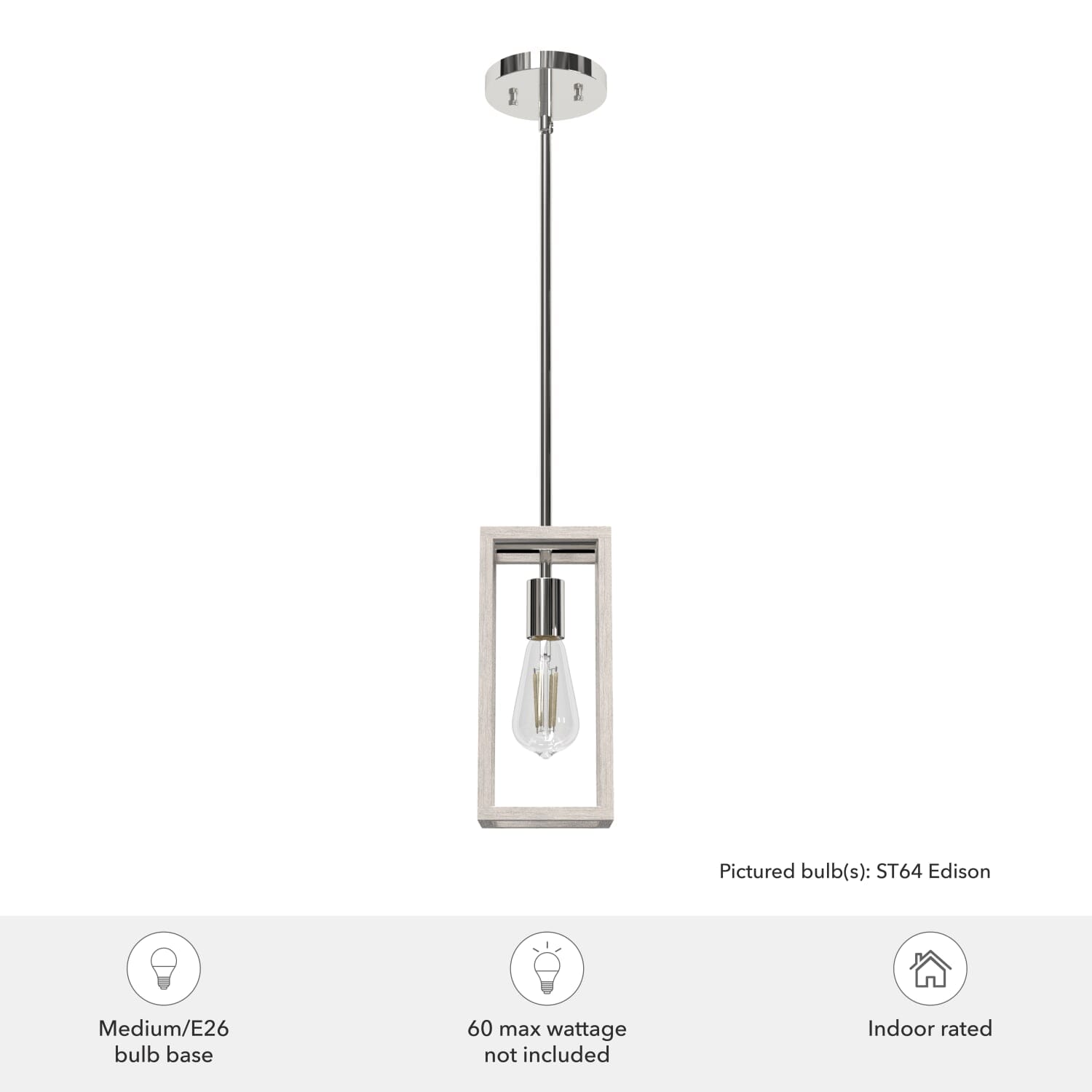 1 Light Squire Manor Mini Pendant - Image 6