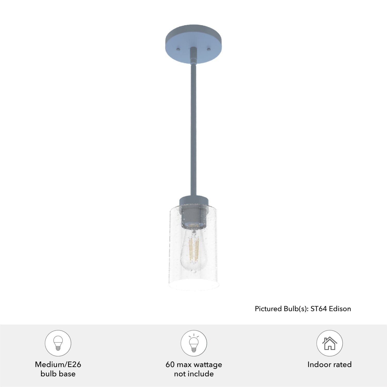 1 Light Hartland Mini Pendant - Image 3