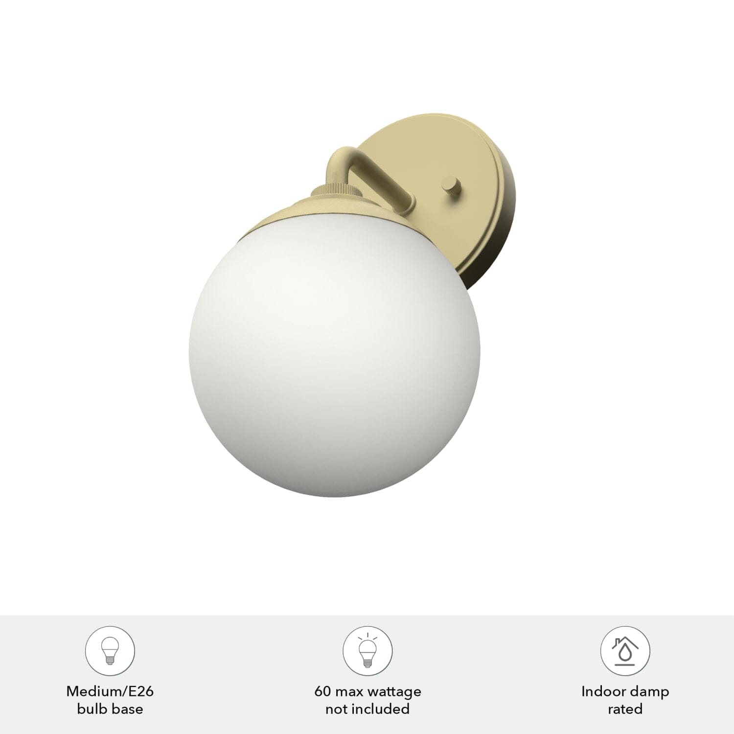 Hepburn 1 Light Wall Sconce - Image 6