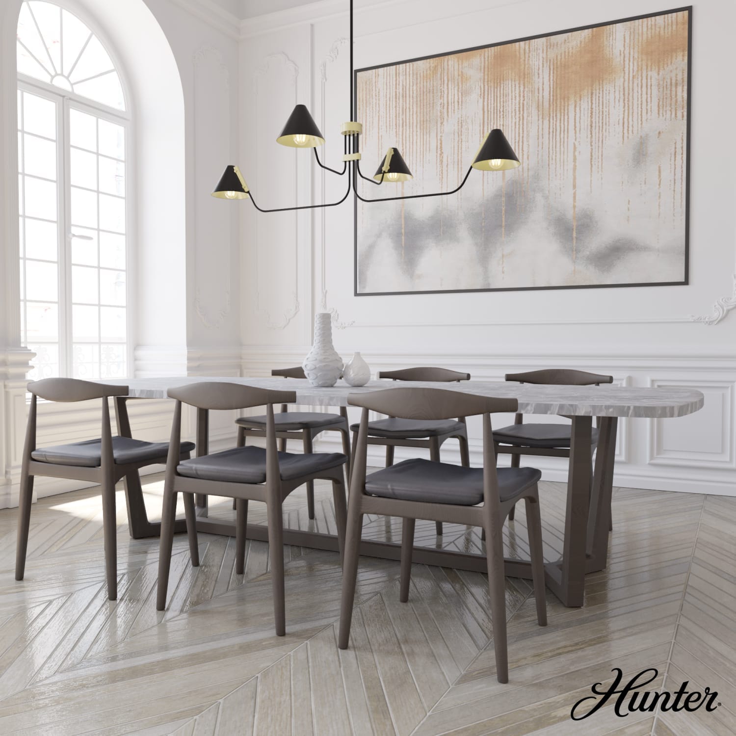 Grove Isle 4 Light Chandelier - Image 4