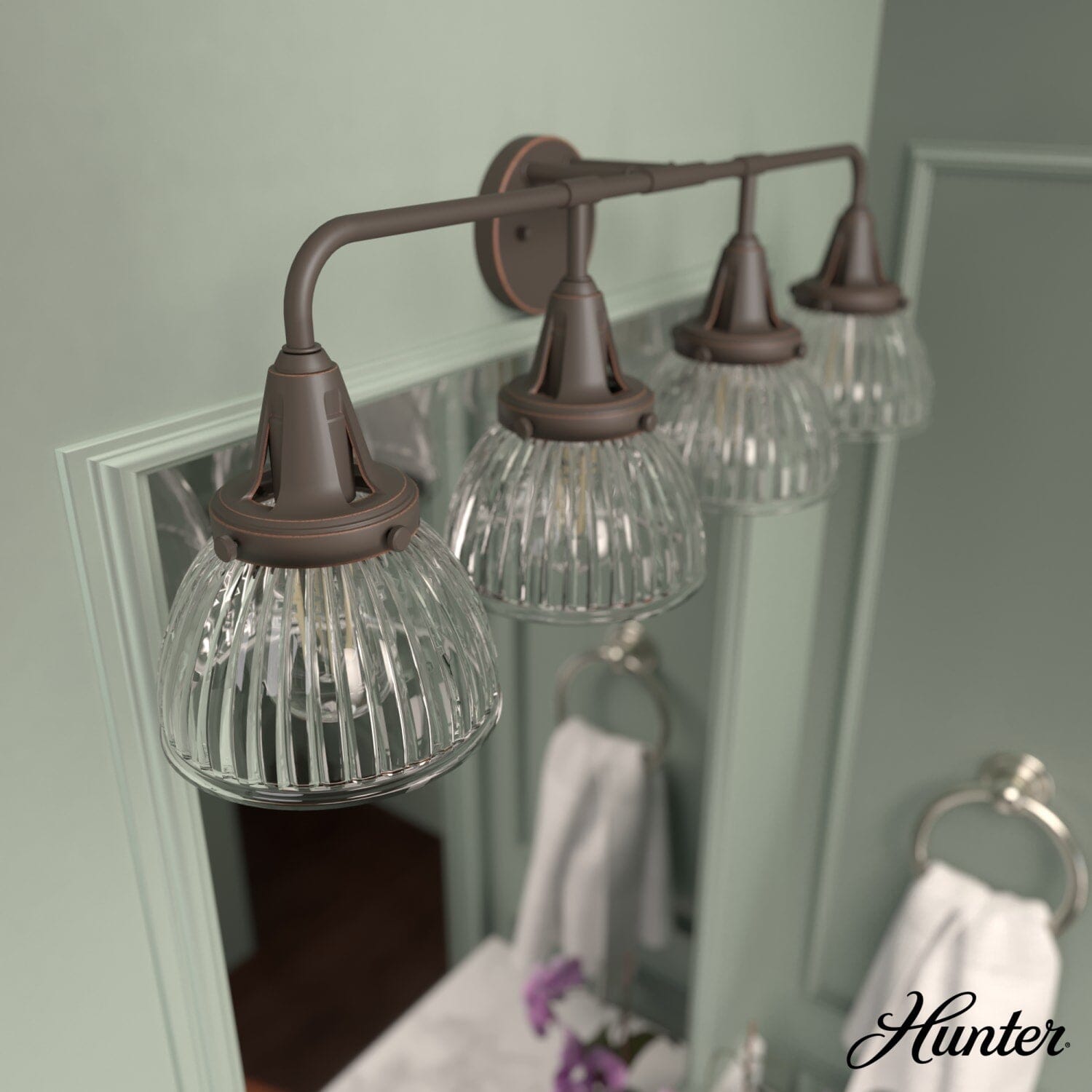 Cypress Grove 4 Light Vanity