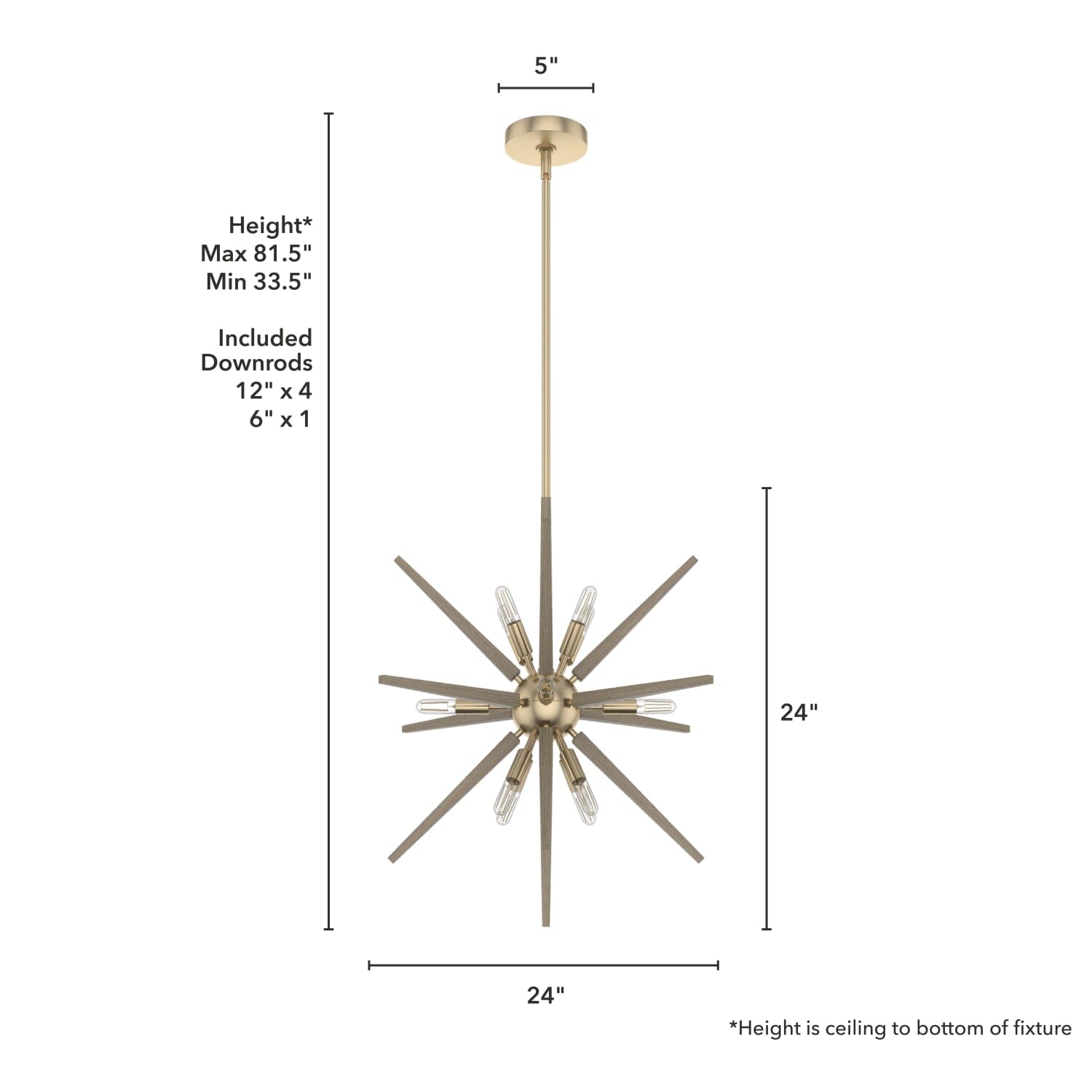 Jupiter Star Pendant 24 Inch - Image 4