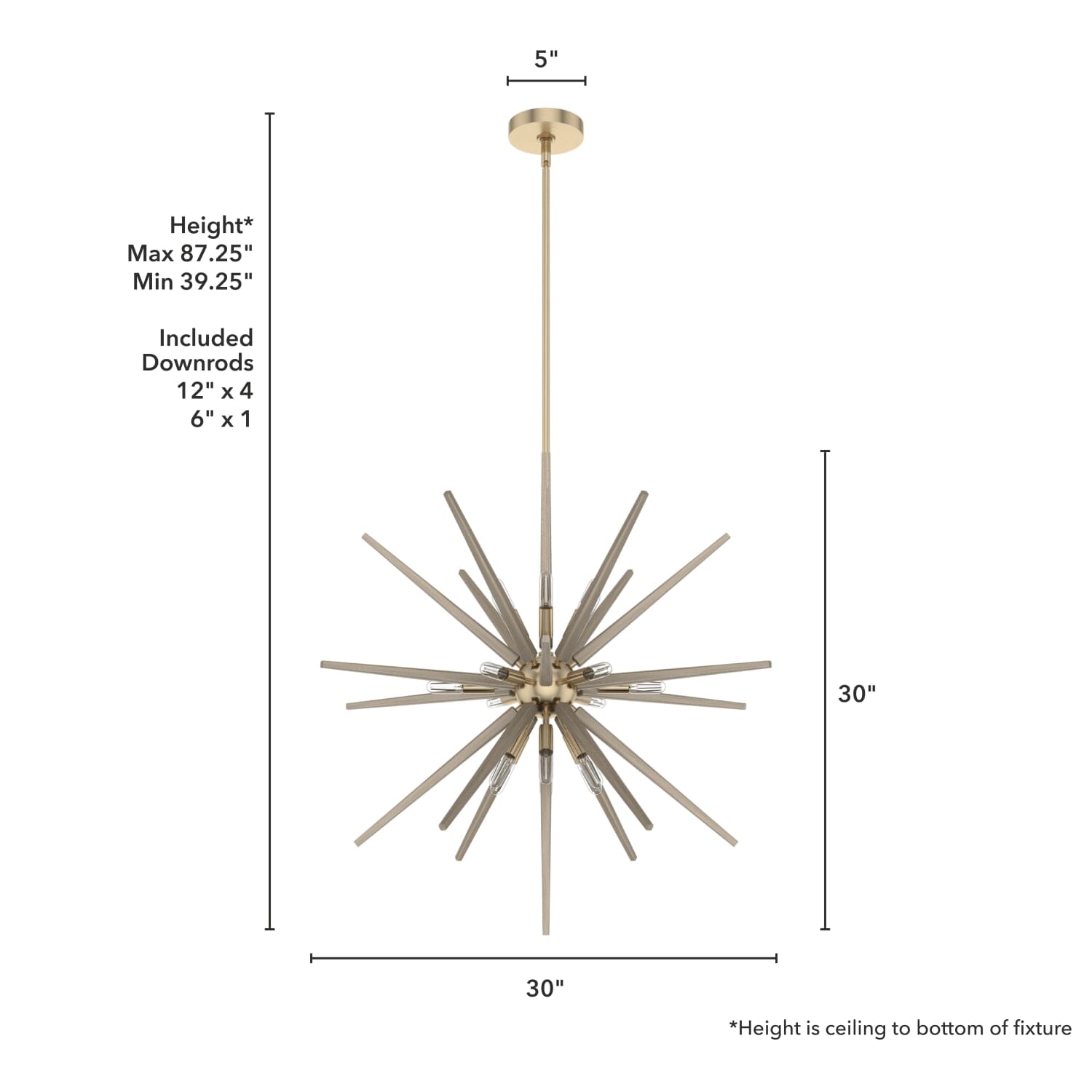 Jupiter Star Pendant 30 inch - Image 4