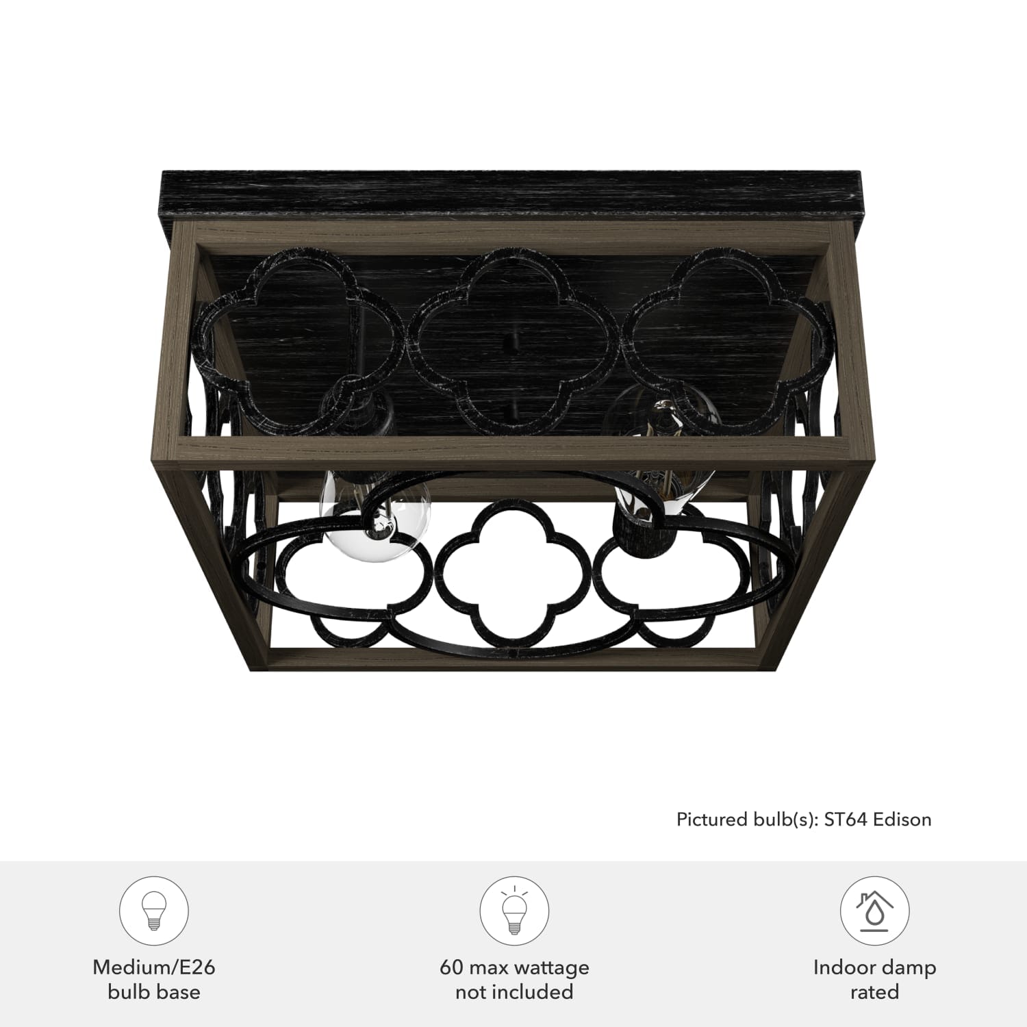 Gablecrest 2 Light Flush Mount - Image 5