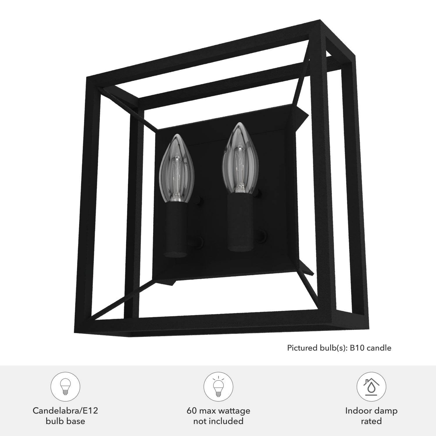 Doherty 2 Light Wall Sconce - Image 6