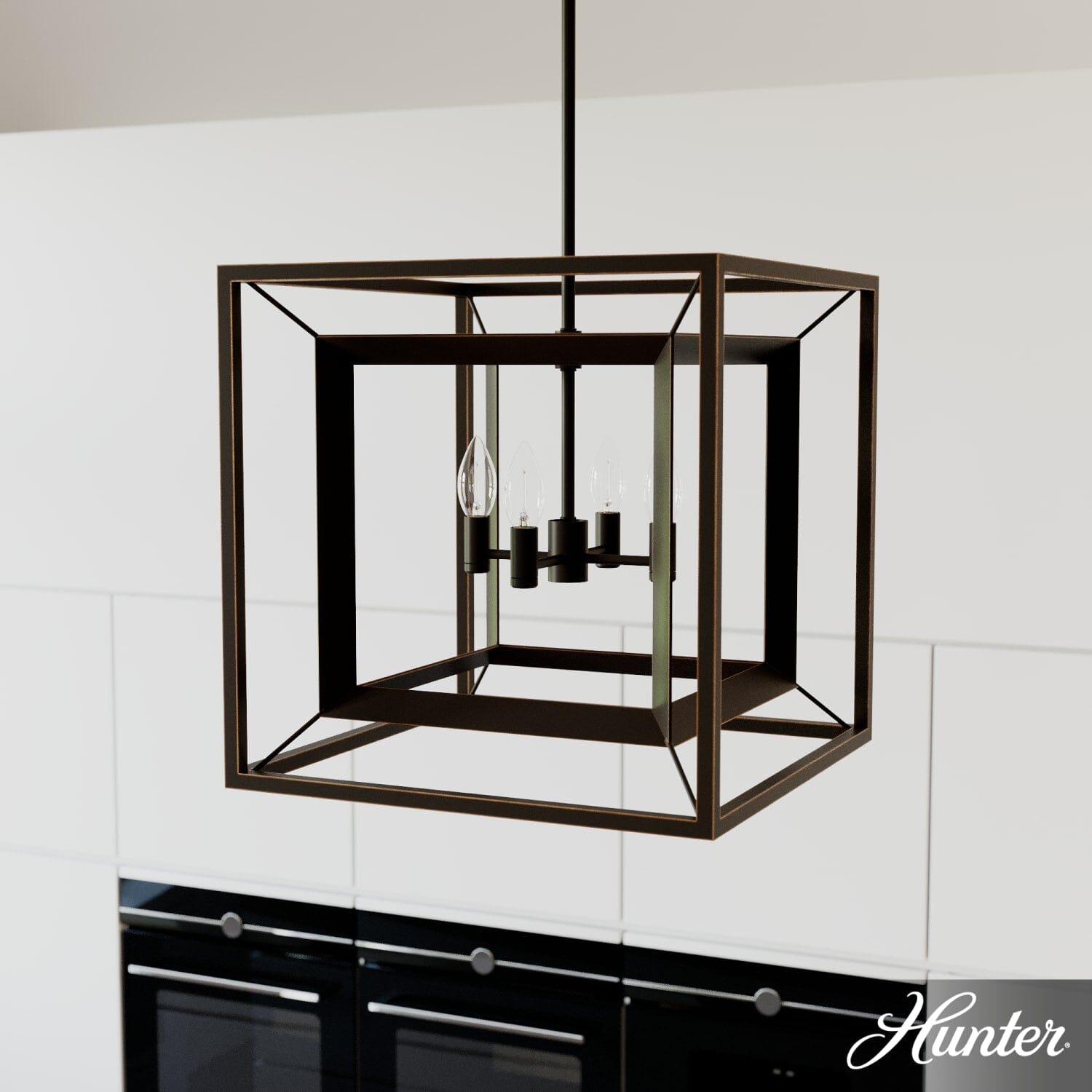 Doherty 4 Light Chandelier 18 inch