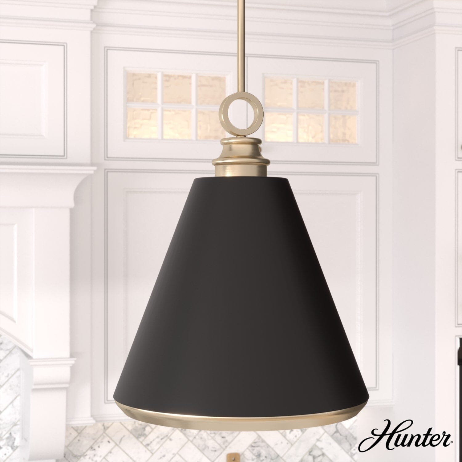 Klein 3 Light Metal Pendant 16 inch