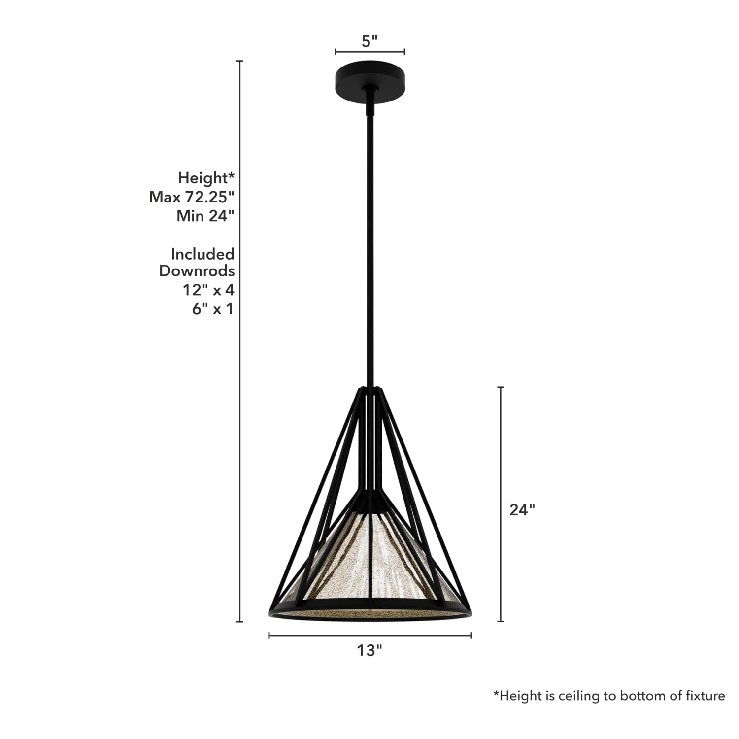 Rafner Medium Pendant - Image 4
