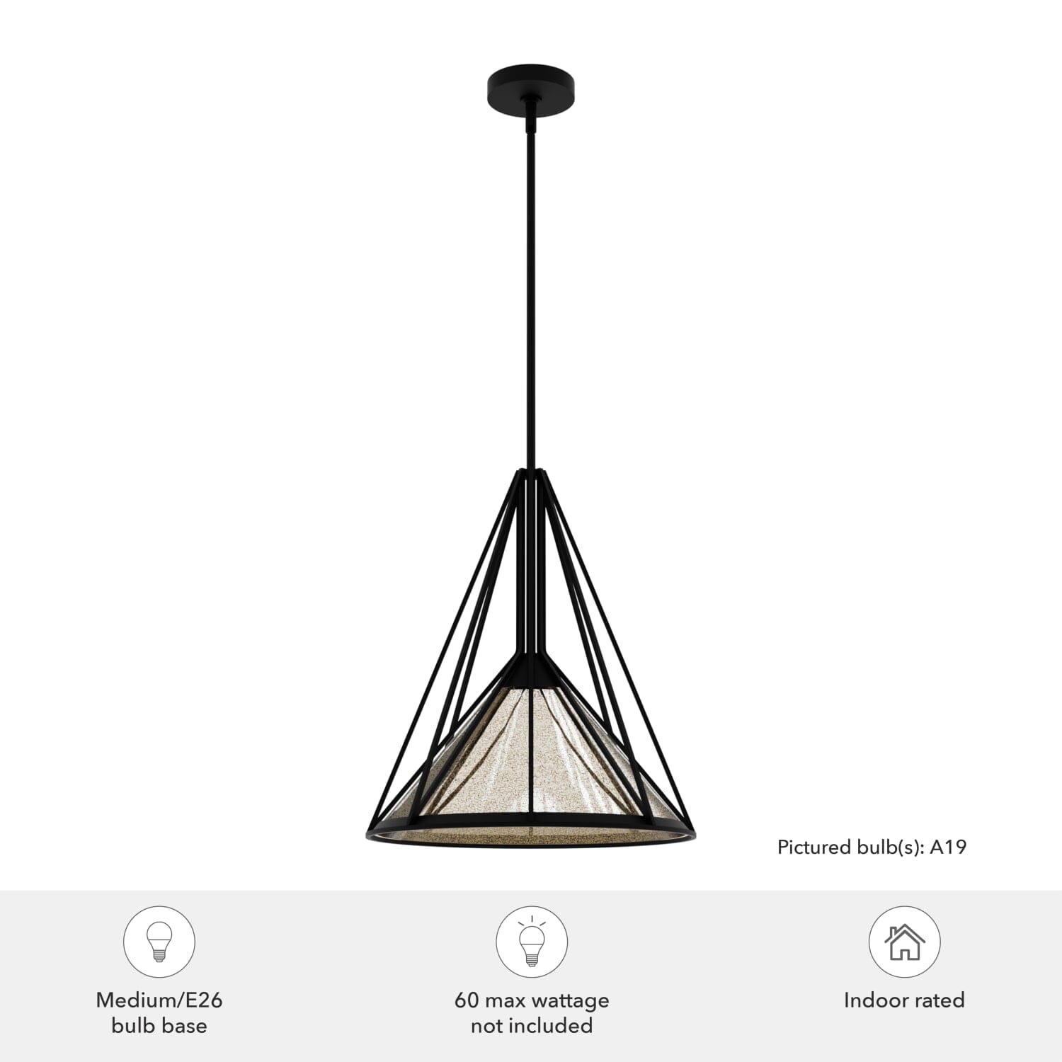Rafner Large Pendant - Image 3