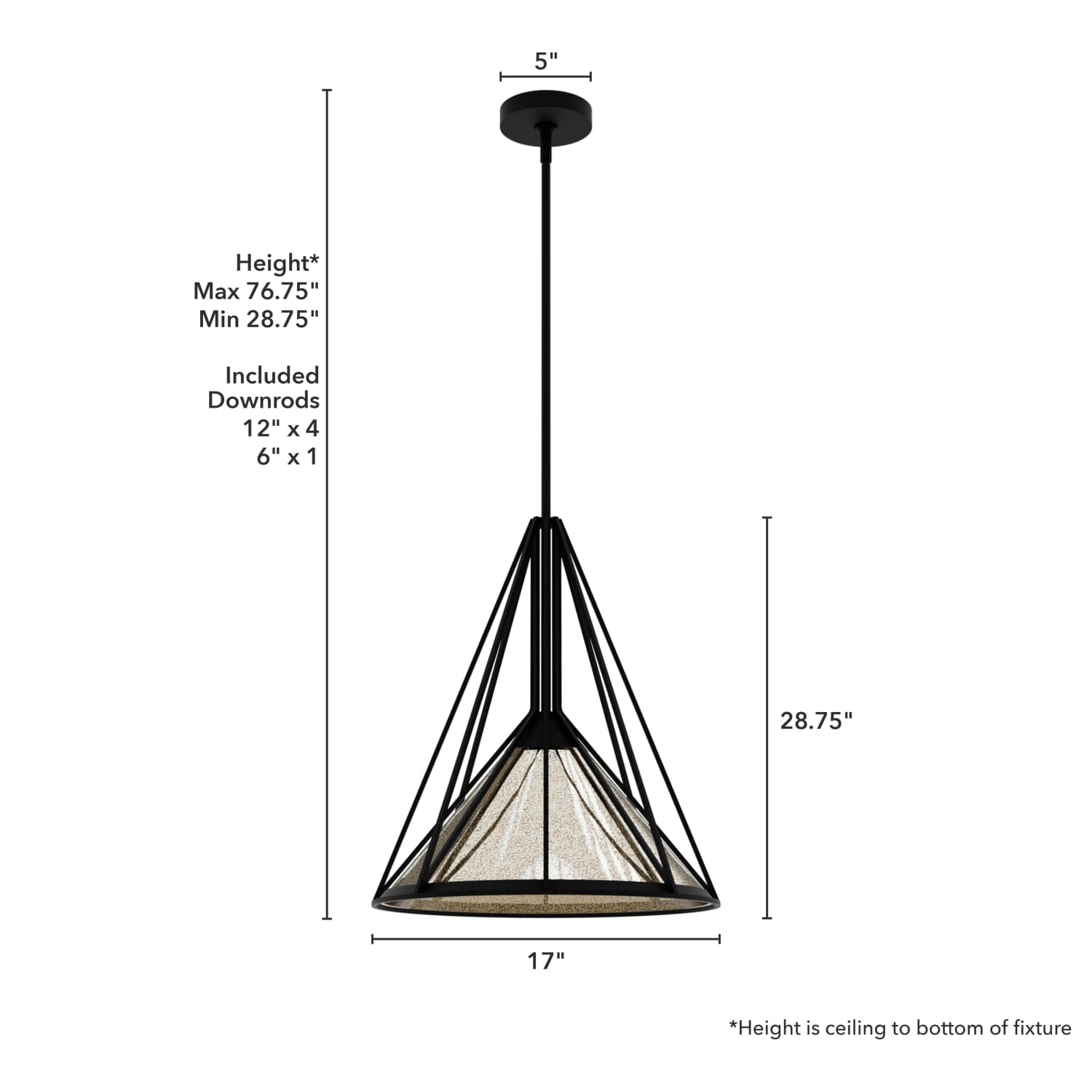 Rafner Large Pendant - Image 4