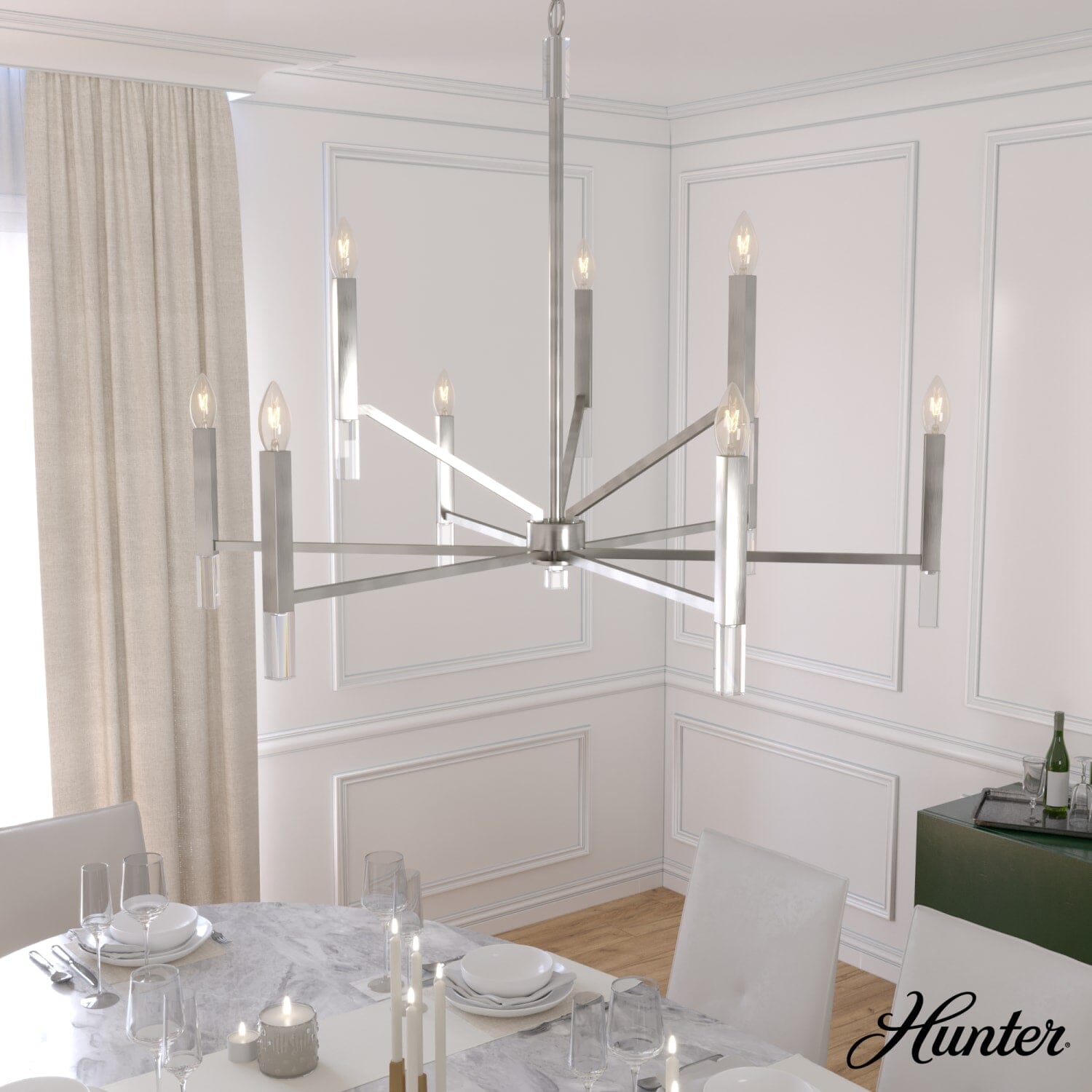 Sunjai 9 Light 2-tier Chandelier - Image 2