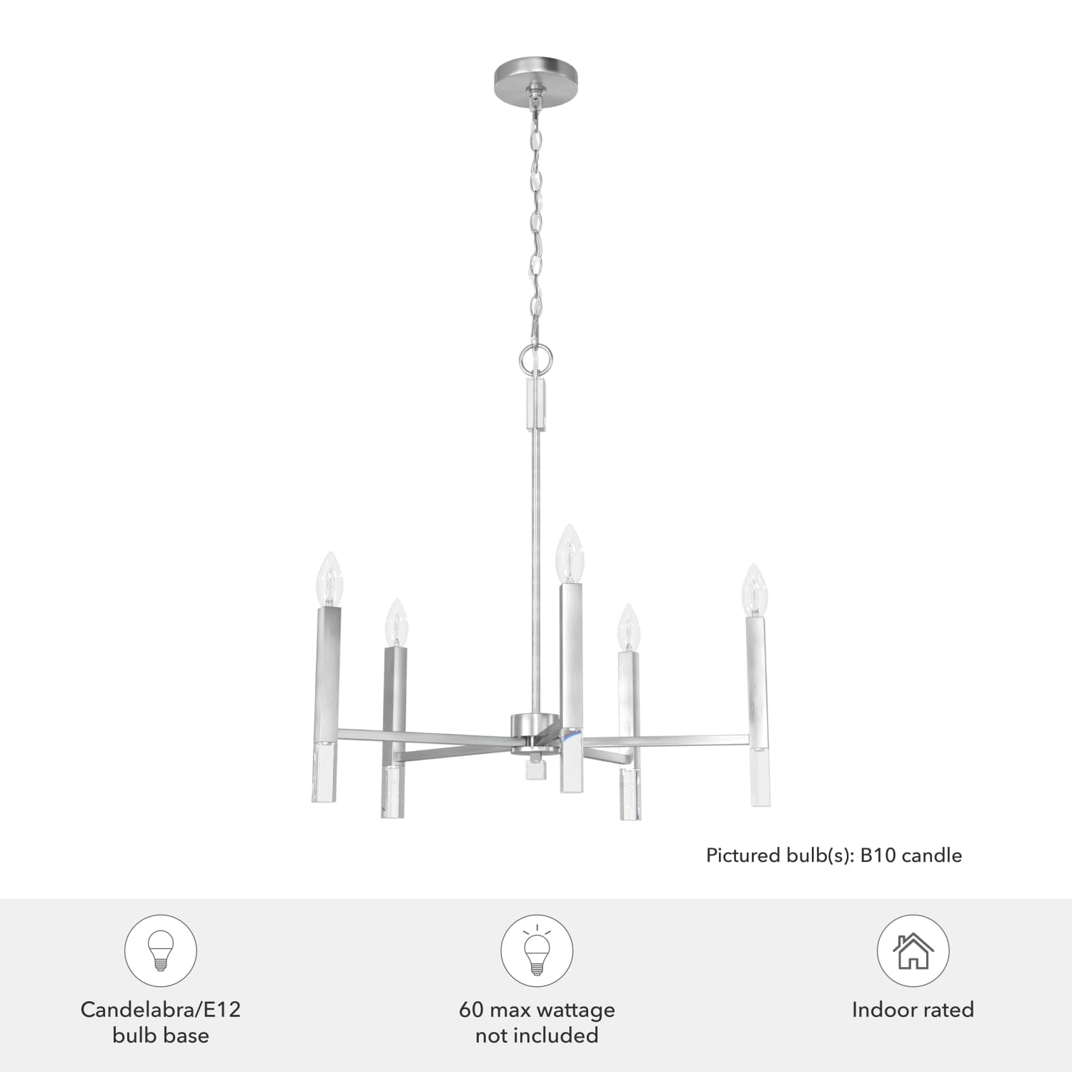Sunjai Chandelier 5 Light - Image 3