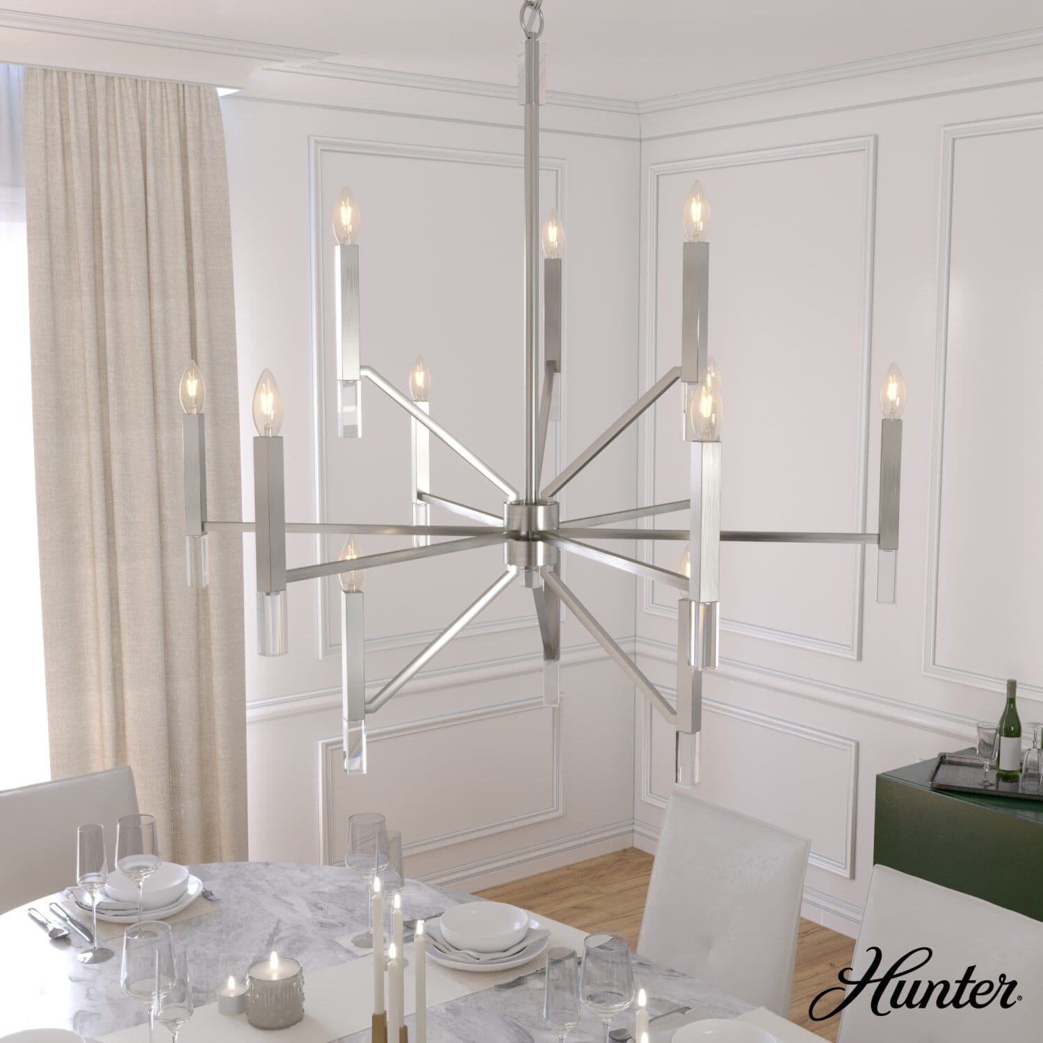 Sunjai 12 Light 3-Tier Chandelier