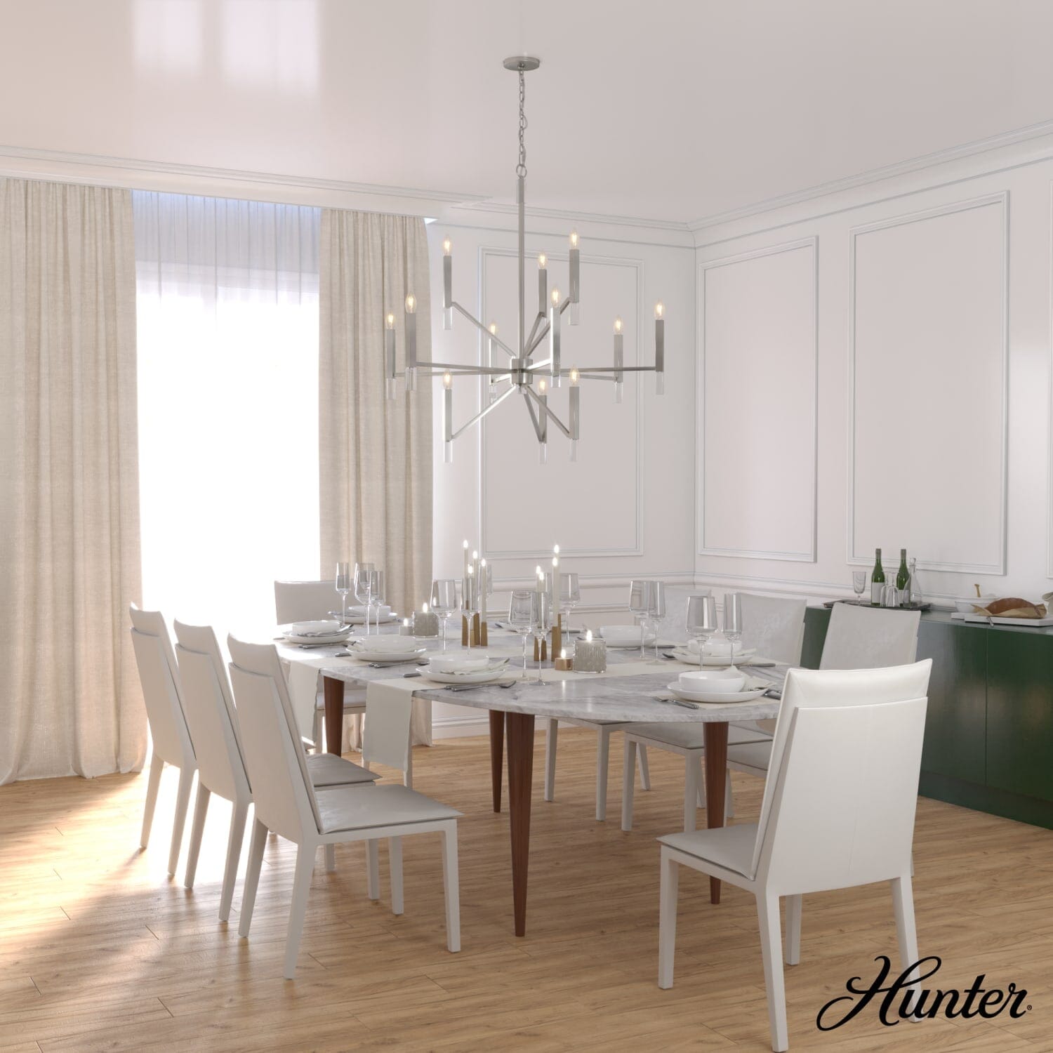 Sunjai 12 Light 3-Tier Chandelier - Image 4