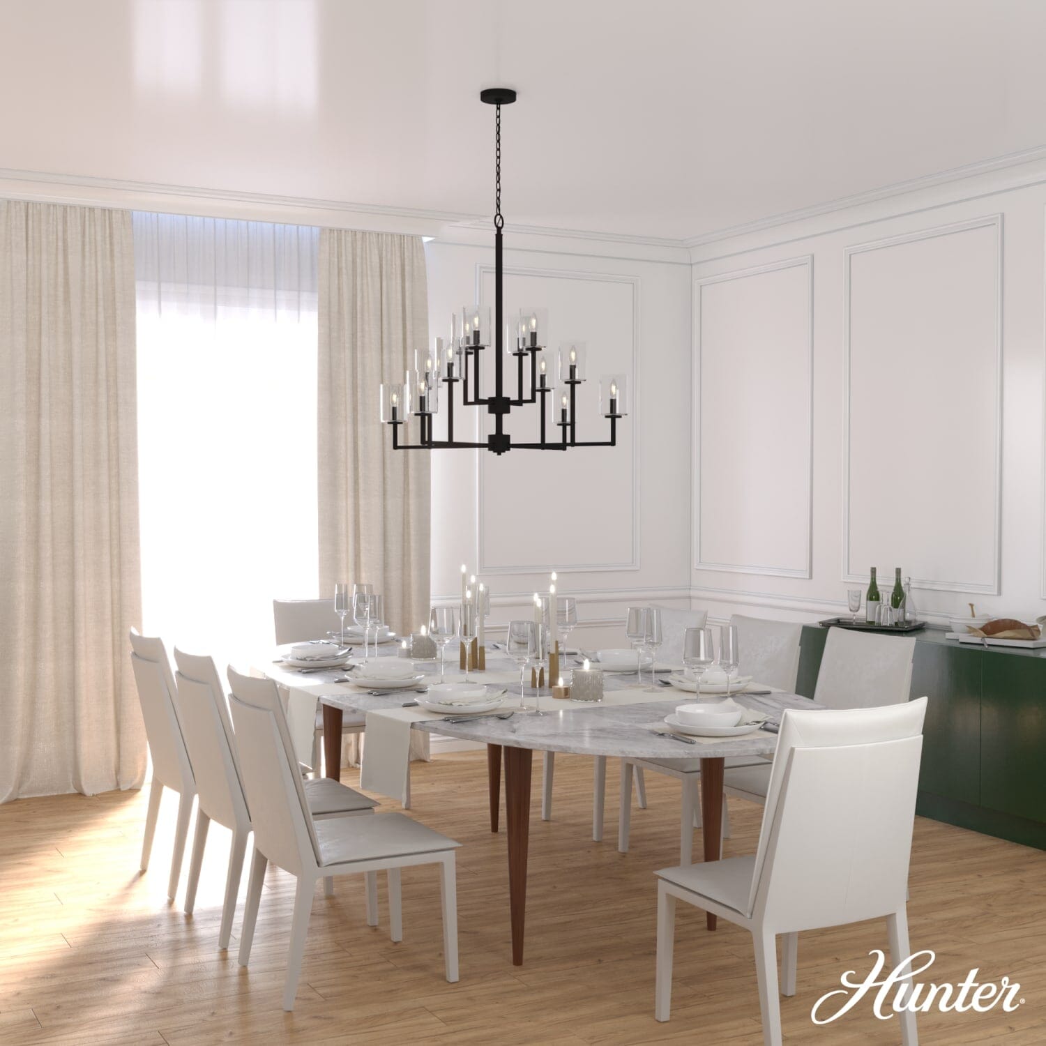 Kerrison 12 Light Chandelier - Image 2