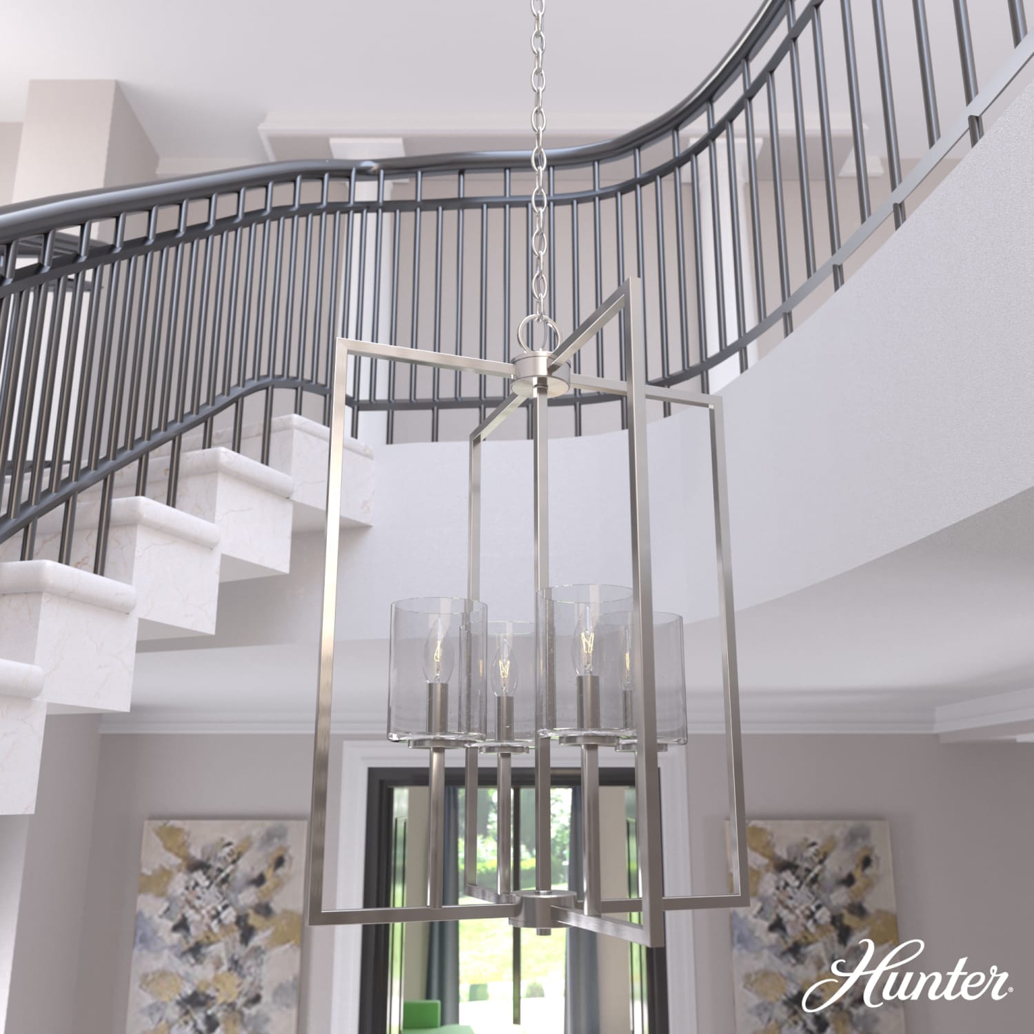 Kerrison Small Foyer Pendant 4 Light