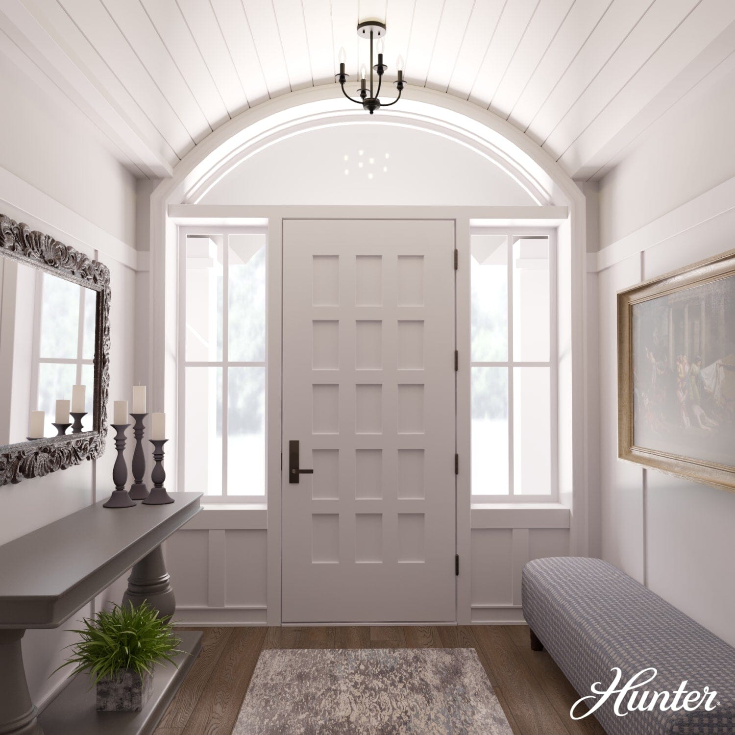Southcrest 4 Light Semi-Flush Mount - Image 5