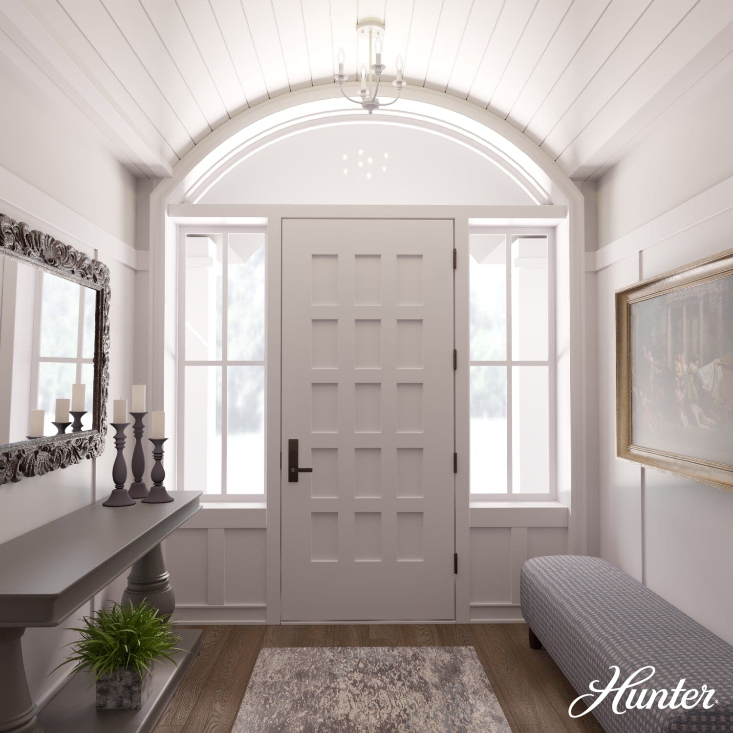 Southcrest 4 Light Semi-Flush Mount - Image 4