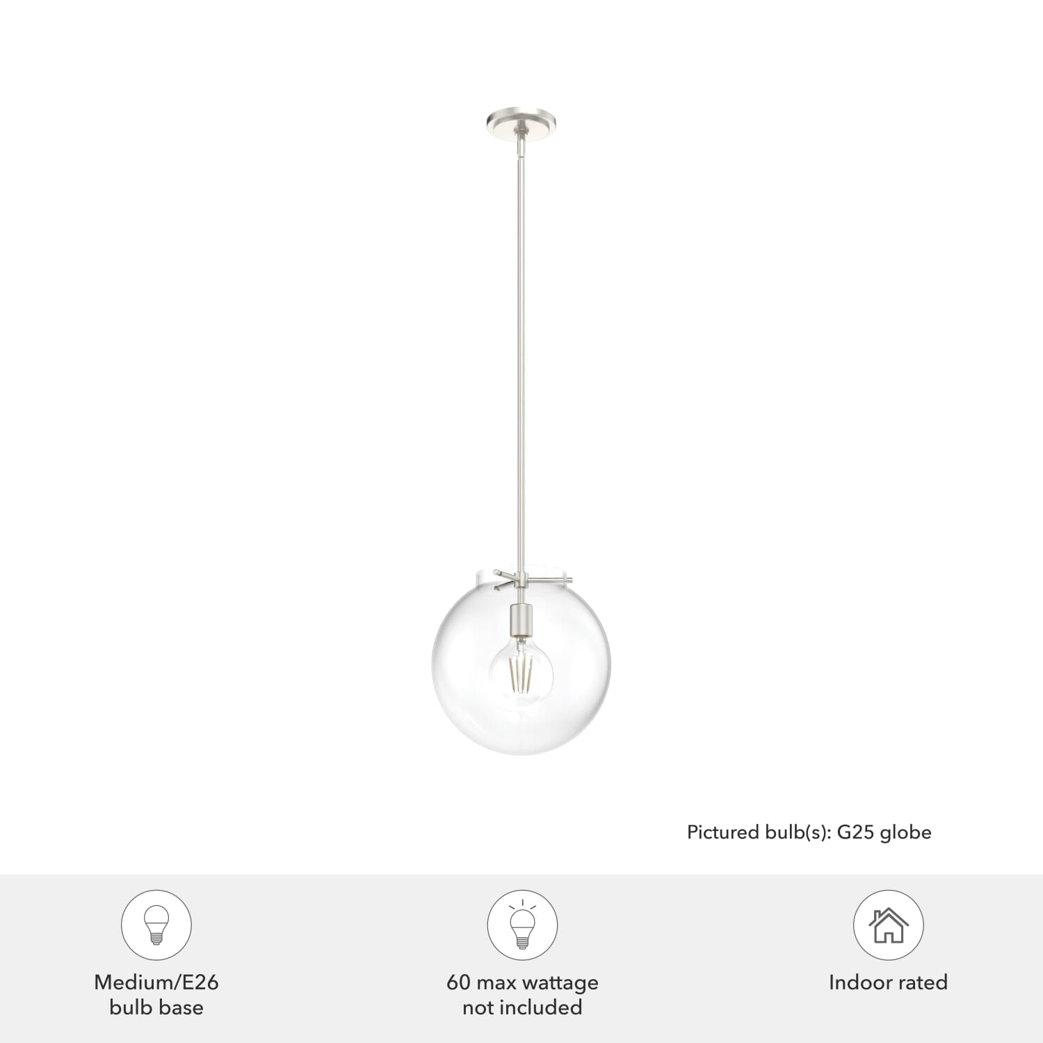 Sacha 1 Light Pendant - Image 6