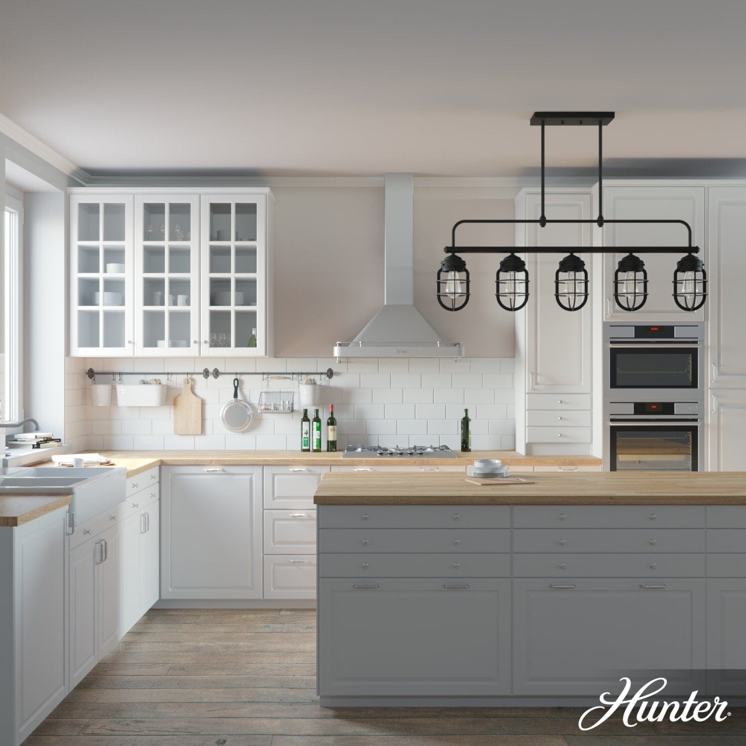 Starklake 5 Light Linear Chandelier - Image 4