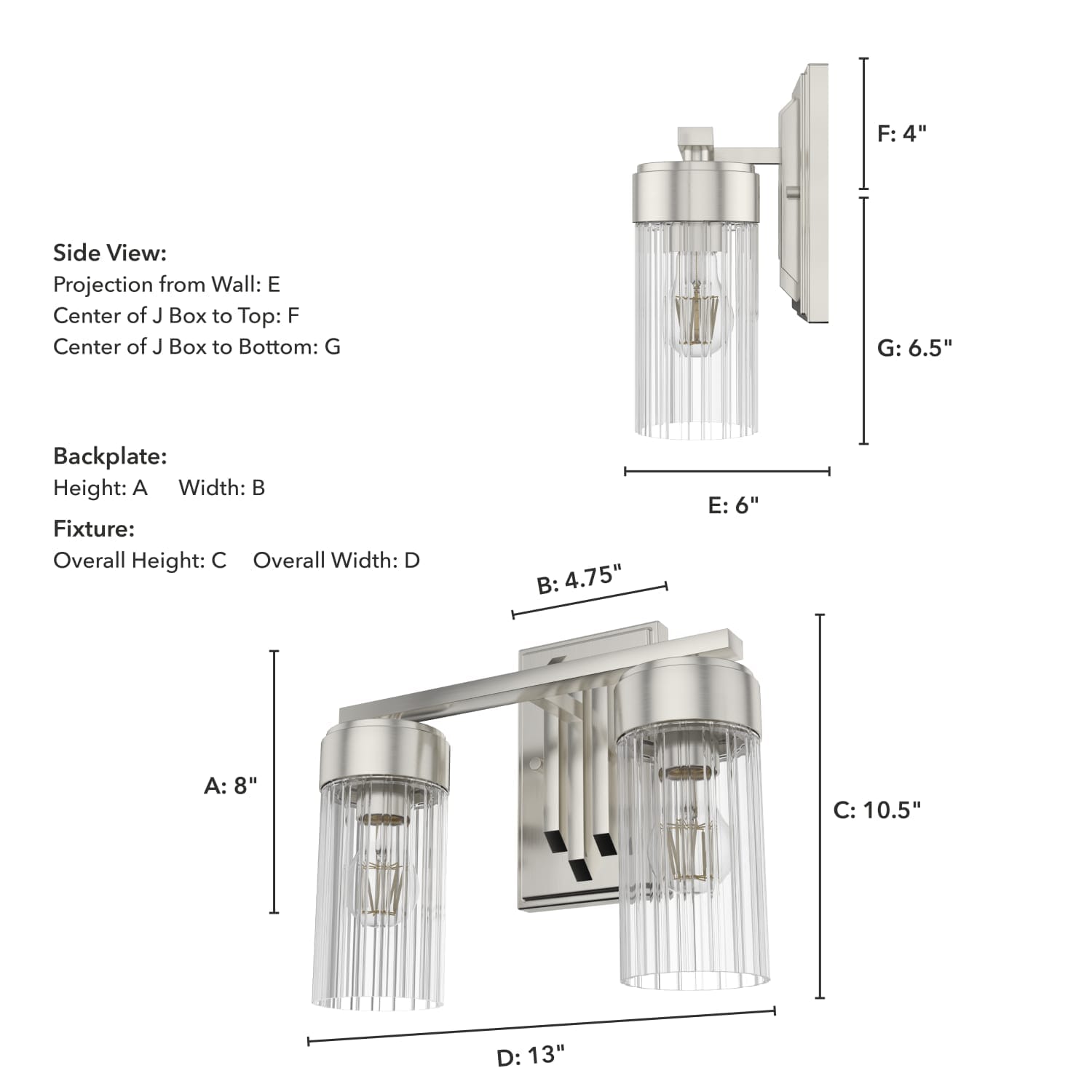 Gatz Vanity 2 Light - Image 3