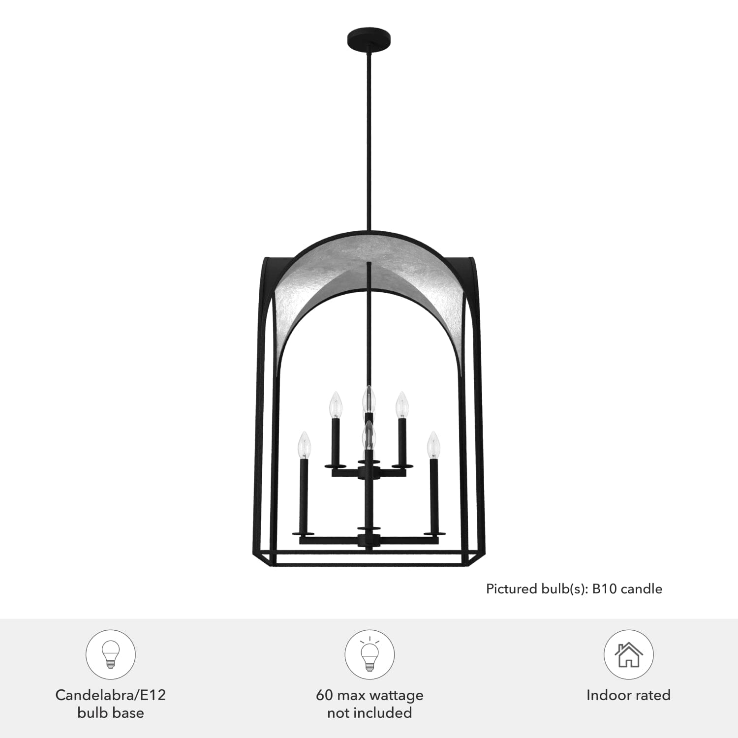 Dukestown Pendant 8 Light 22 inch - Image 3