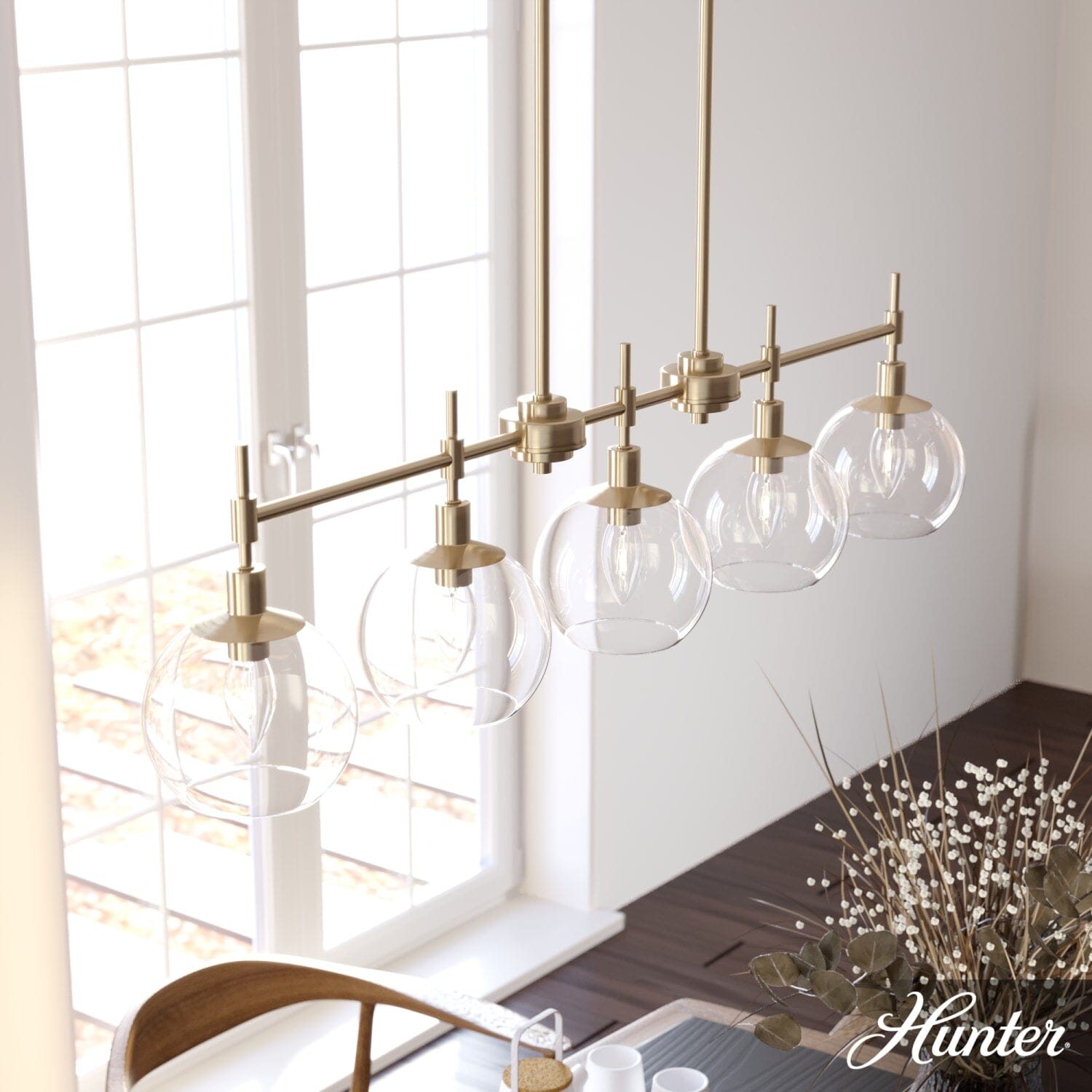Xidane 5 Light Linear Chandelier - Image 3