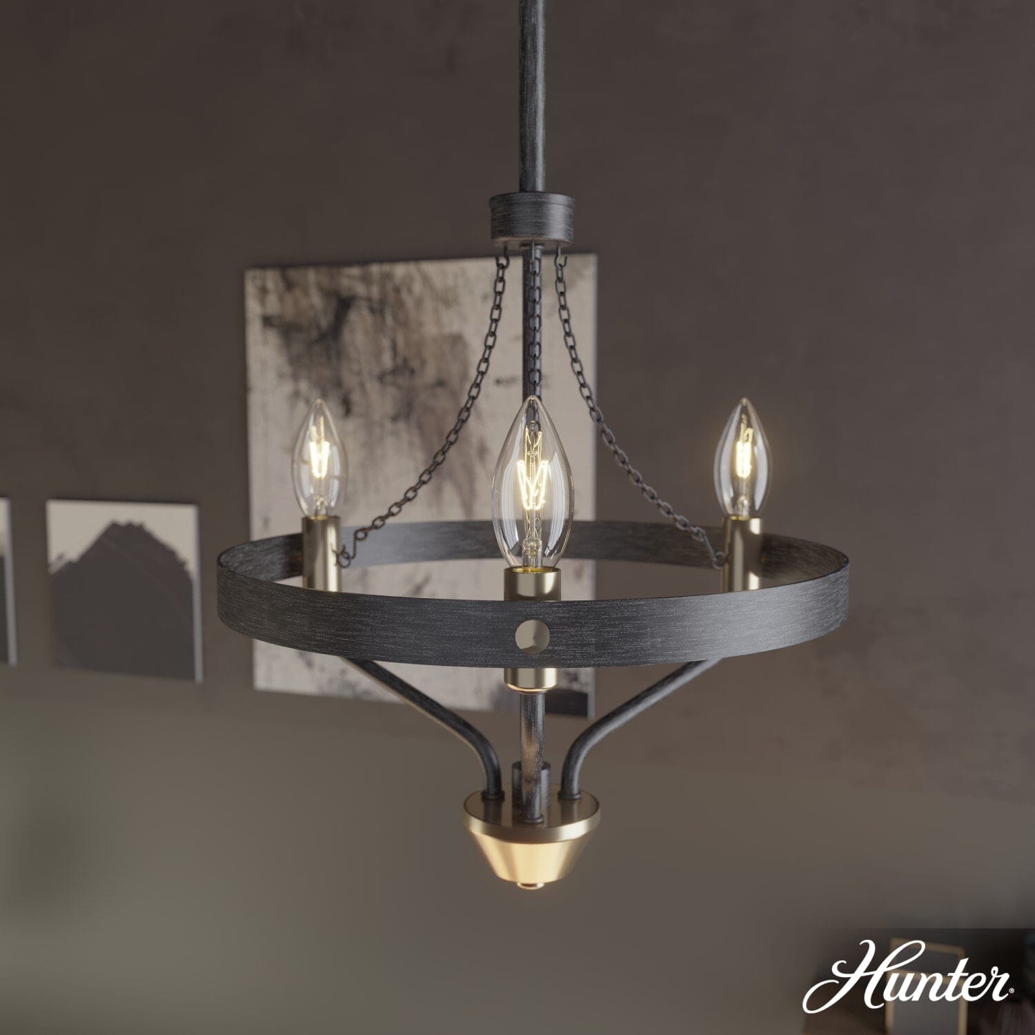 Merlin 3 Light Mini Chandelier