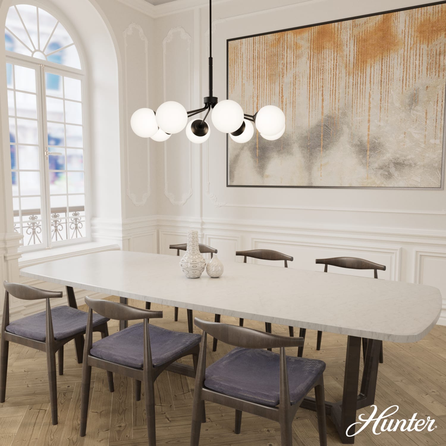 Hepburn 8 Light Chandelier - Image 2