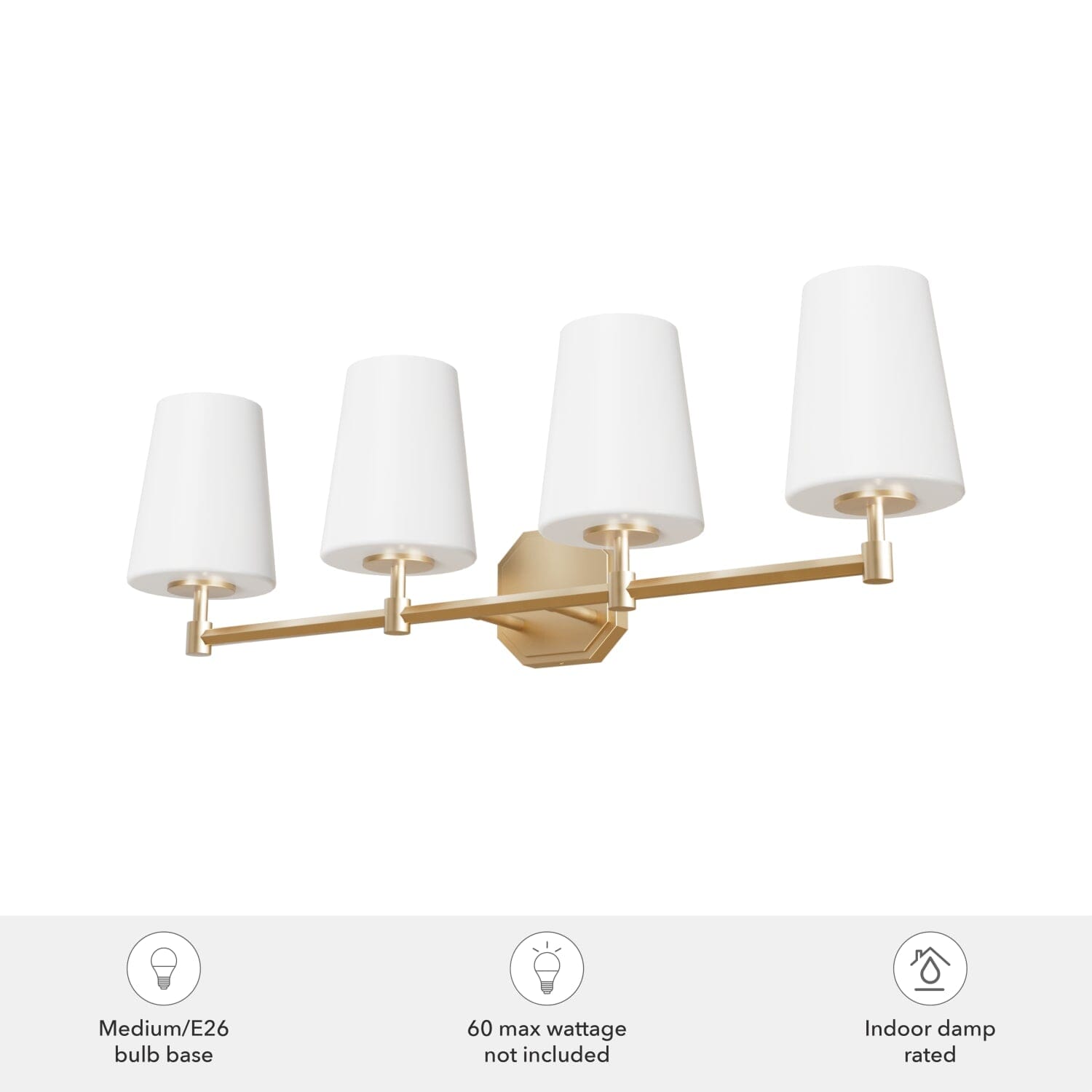 Nolita 4-light Vanity - Image 6
