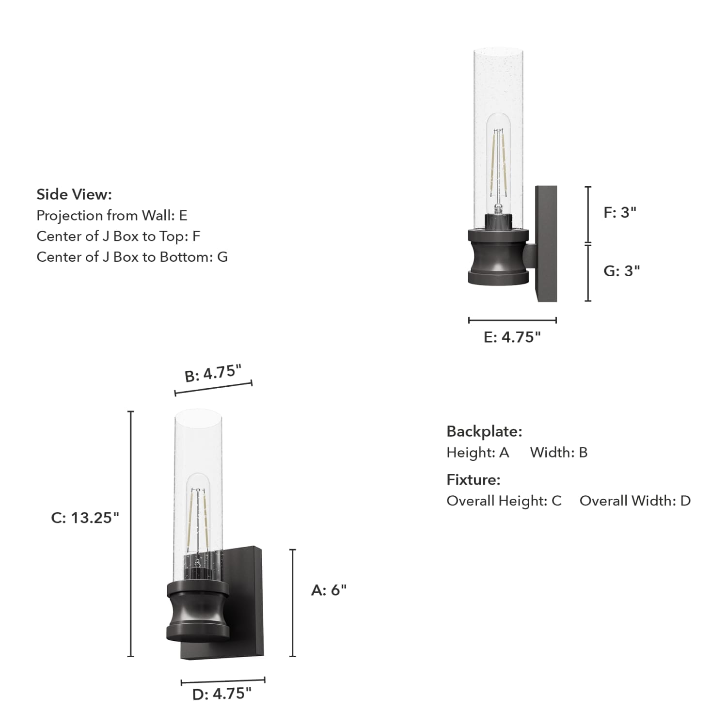 Lenlock Wall Sconce 1 Light 13 inch - Image 6