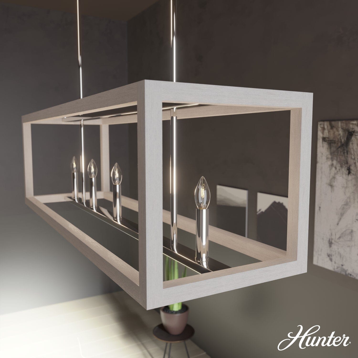 5 Light Squire Manor Linear Chandelier