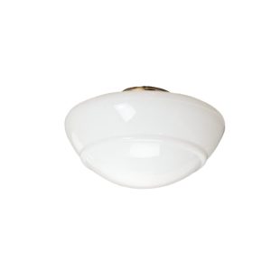 Opal Glass Contemporary Schoolhouse Globe - 22565