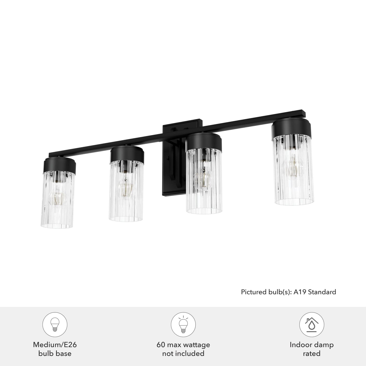 Gatz 4 Light Vanity - Image 5