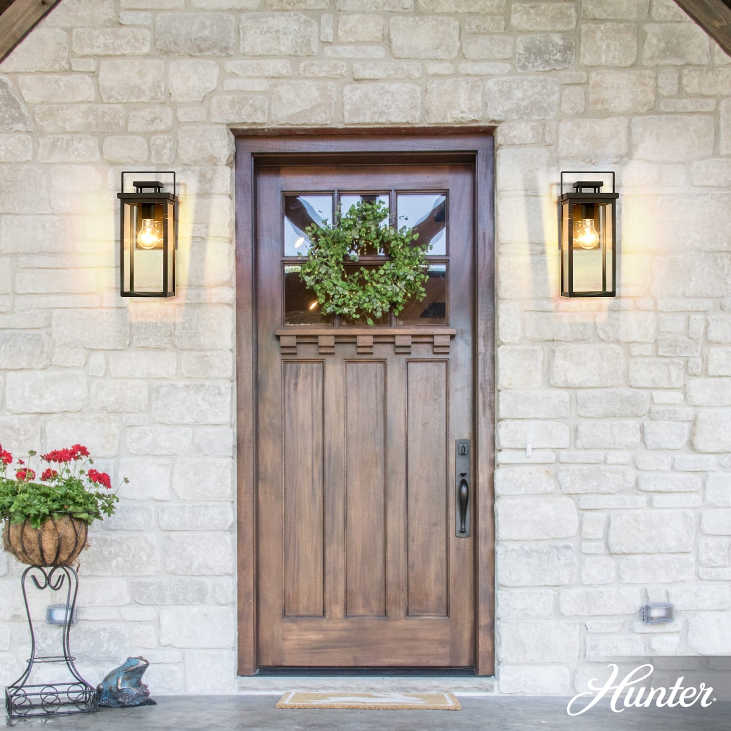 Timbergrove Outdoor 1 Light Medium 14 Inch Wall Light - Image 2