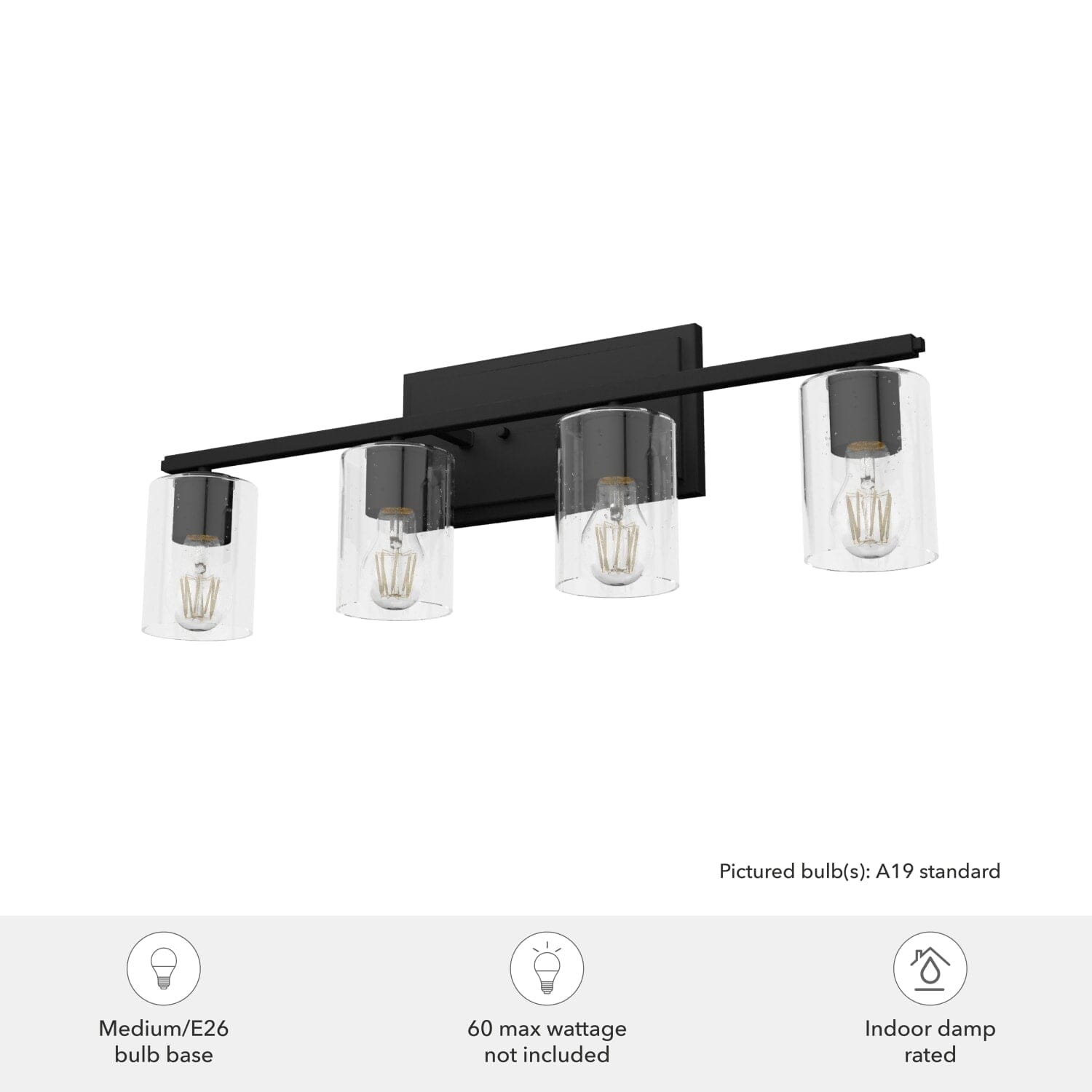 Kerrison 4 Light Vanity - Image 5