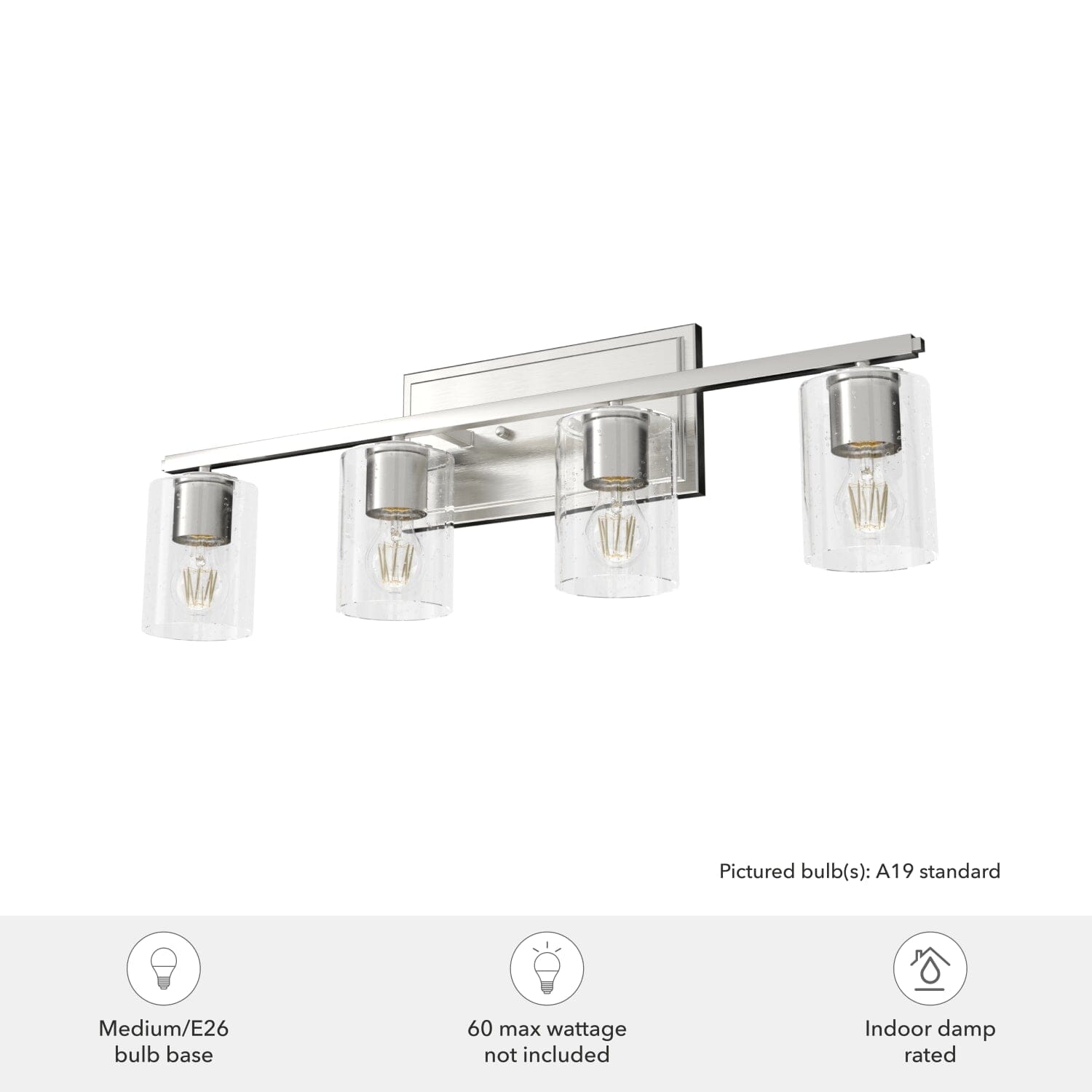 Kerrison 4 Light Vanity - Image 6