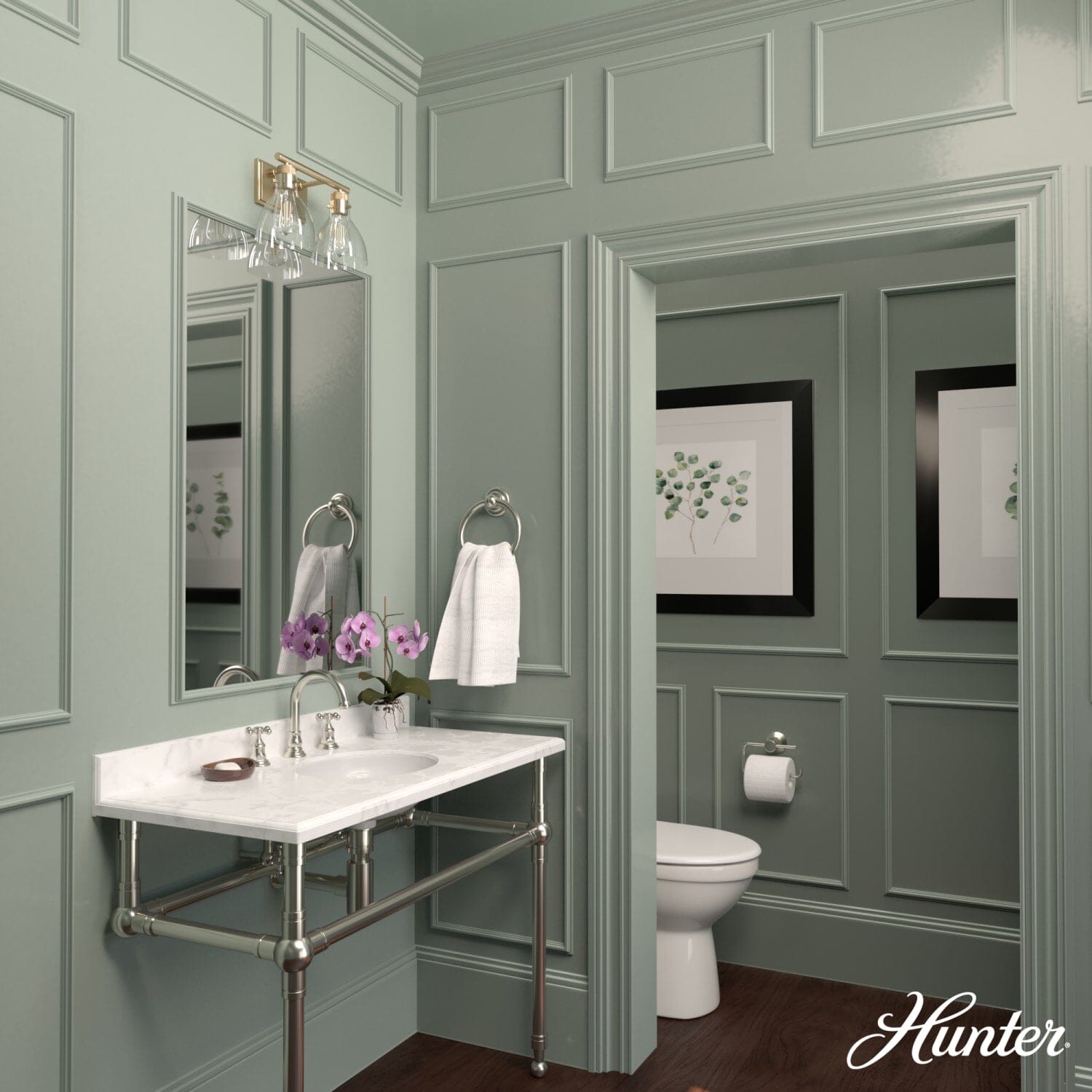 Van Nuys 2 Light Vanity - Image 3