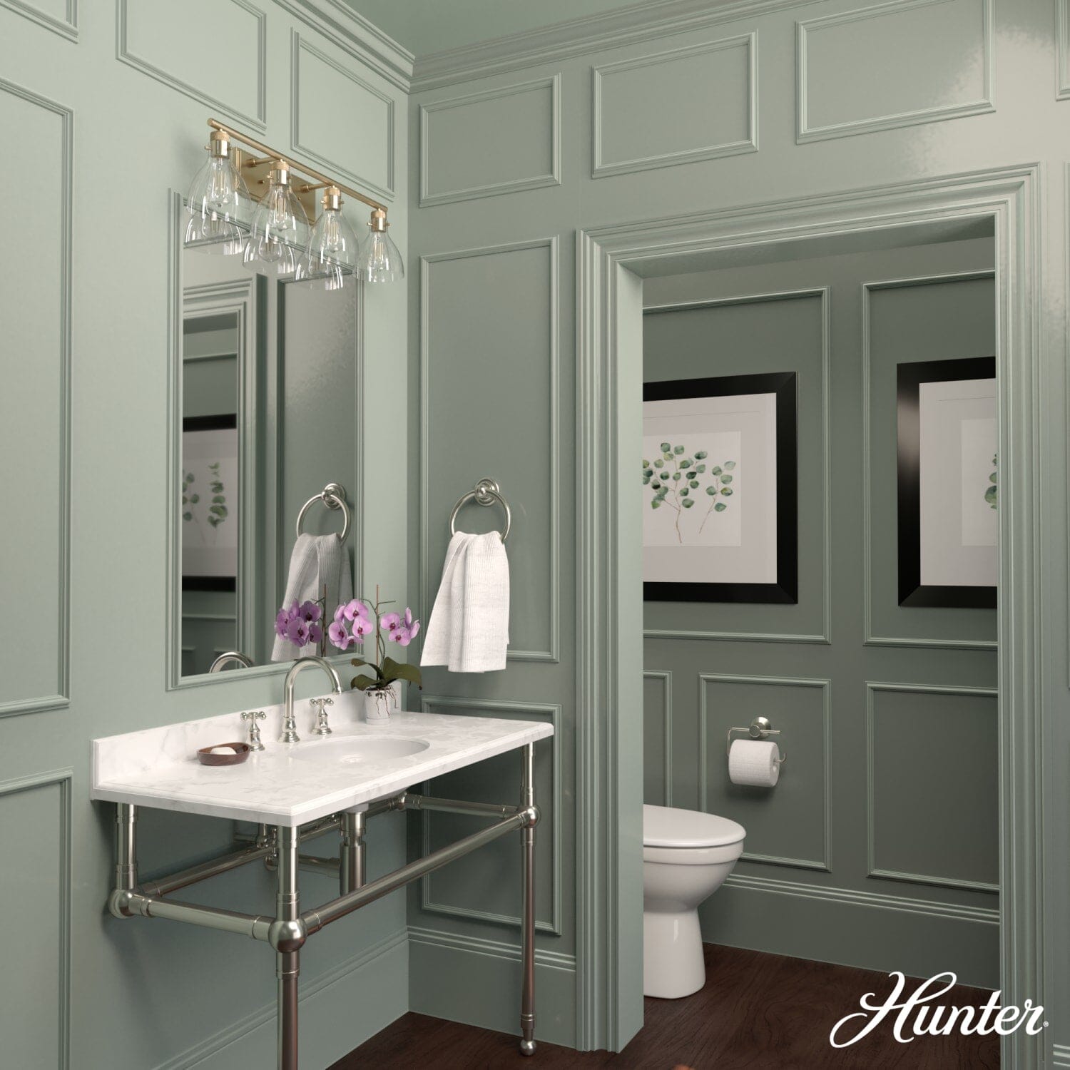 Van Nuys 4 Light Vanity - Image 3